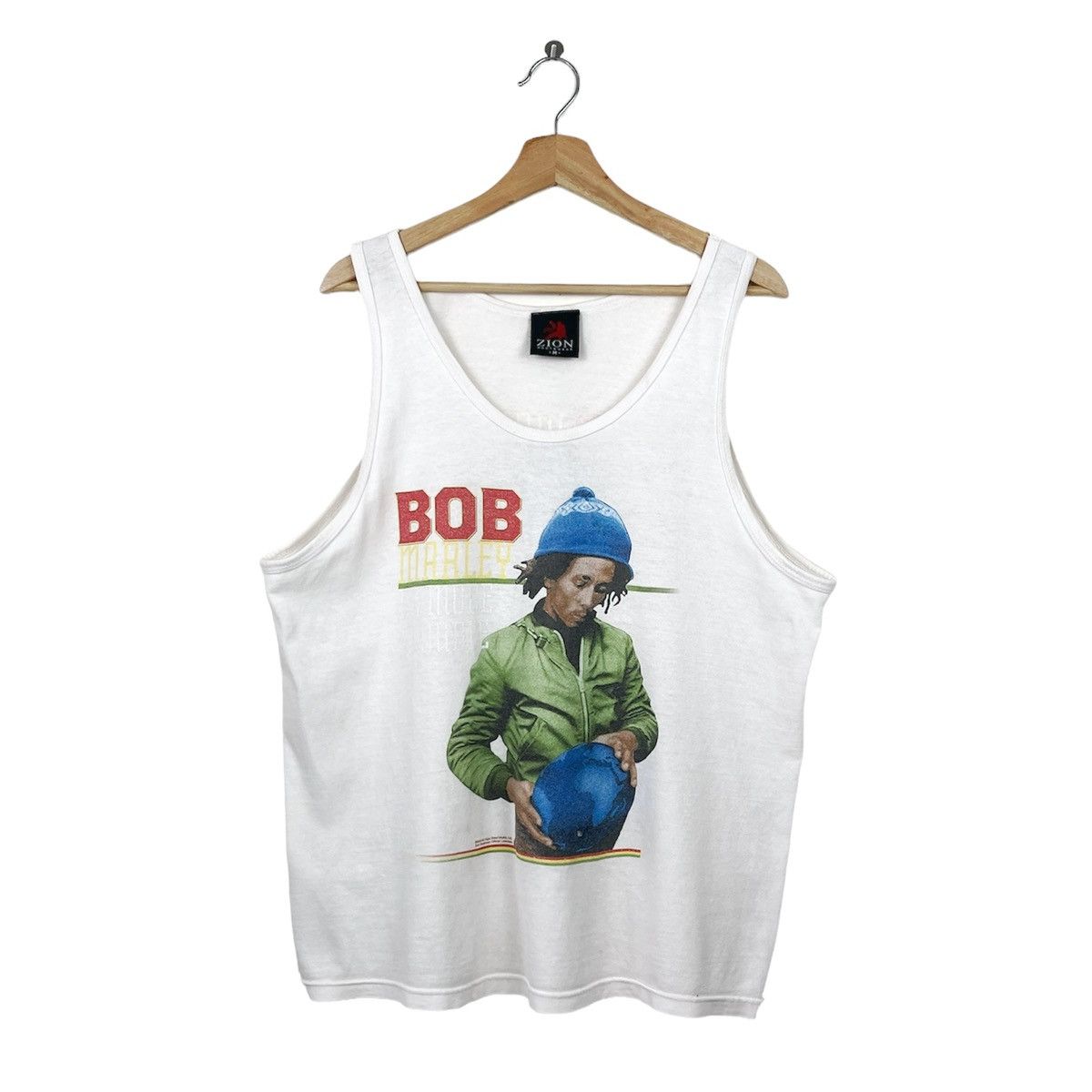 Bob Marley × Vintage × Zion Rootswear Vintage Zion Bob Marley 2003 Size US M / EU 48-50 / 2 - 1 Thumbnail