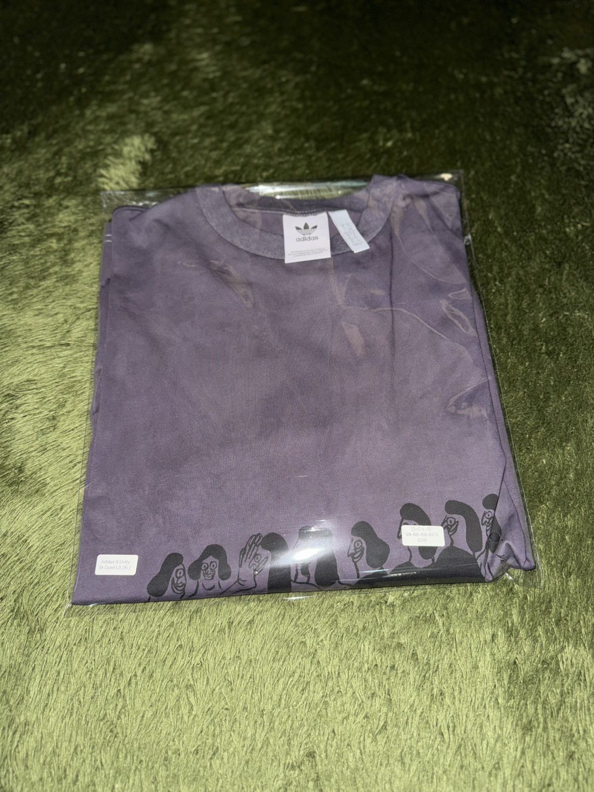 Adidas [XL] Adidas x Unity Skateboarding 20FW Hand-Dyed Long Sleeve Size US XL / EU 56 / 4 - 10 Thumbnail