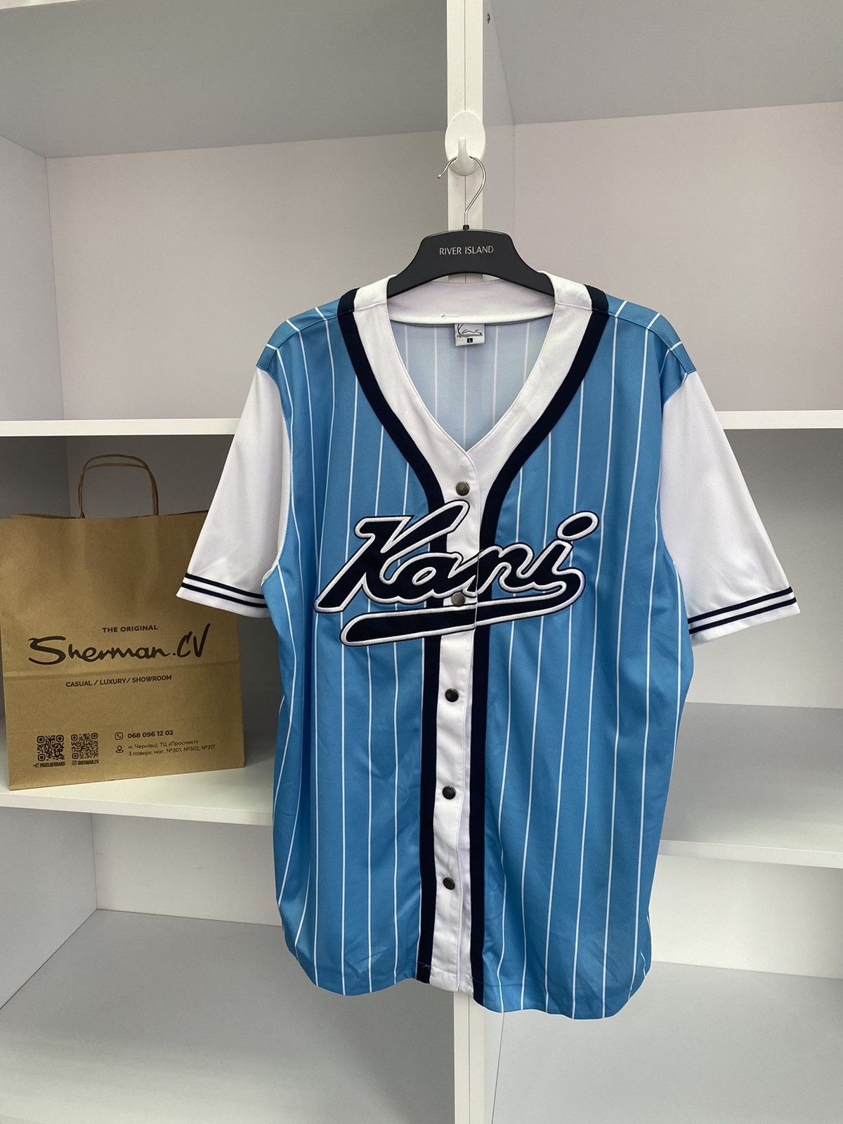 Karl Kani × Vintage Vintage Karl Kani Hip Hop Jersey tee Size US L / EU 52-54 / 3 - 2 Thumbnail