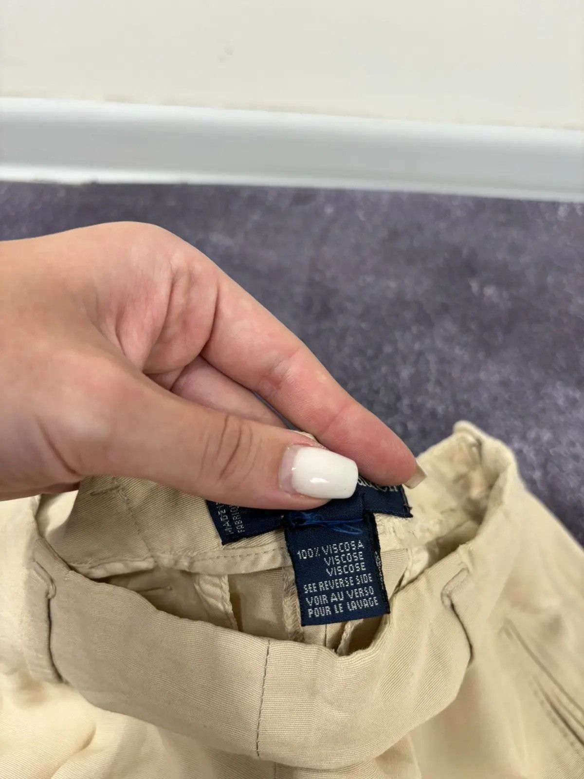Polo Ralph Lauren × Ralph Lauren × Vintage Vintage Ralph Lauren Women’s Casual Luxury Mini Shorts Size 28" / US 6 / IT 42 - 10 Thumbnail