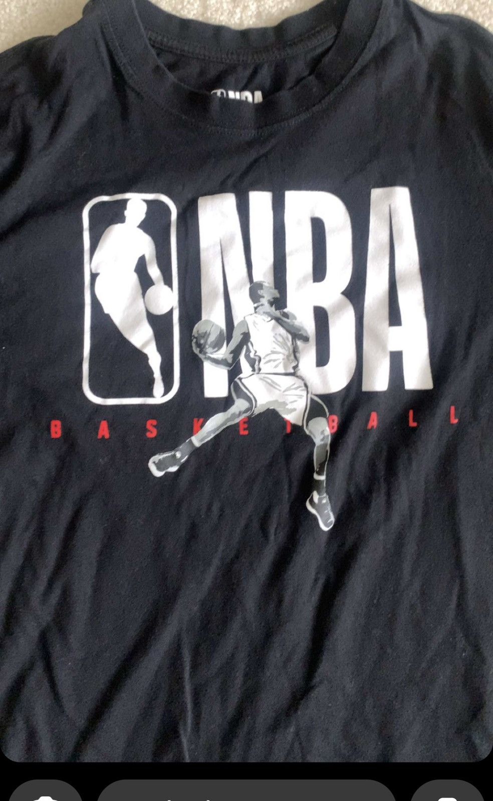 NBA NBA Basketball Logo Tee Size US M / EU 48-50 / 2 - 2 Thumbnail
