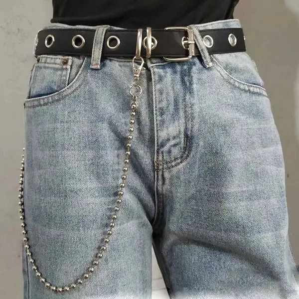 Jewelry Ball Metal Trousers Chain Size ONE SIZE - 5 Thumbnail