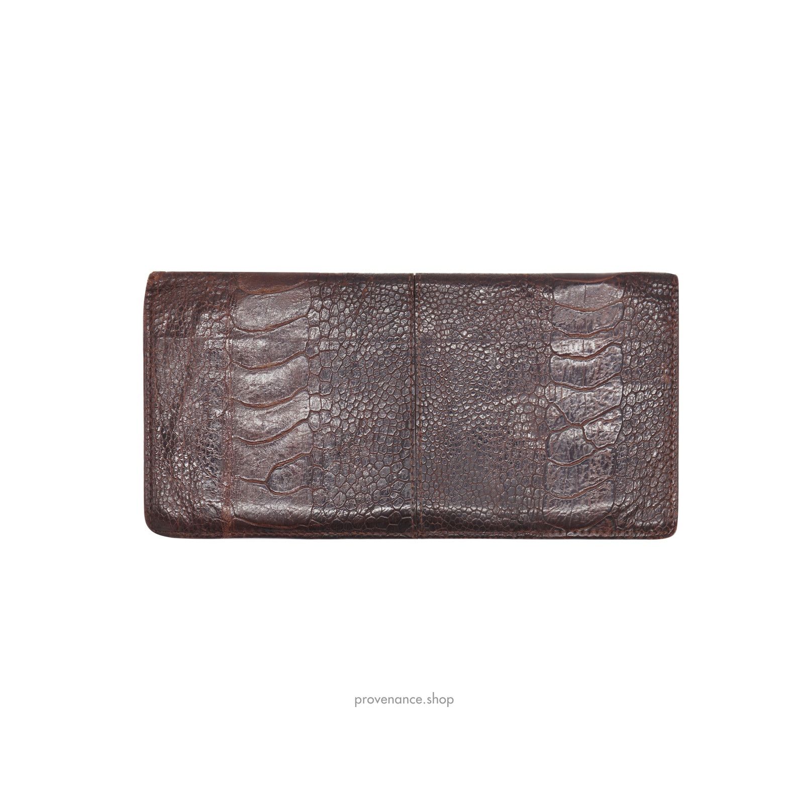 Givenchy 🔴 Givenchy Long Wallet - Ostrich Leather Size ONE SIZE - 2 Thumbnail