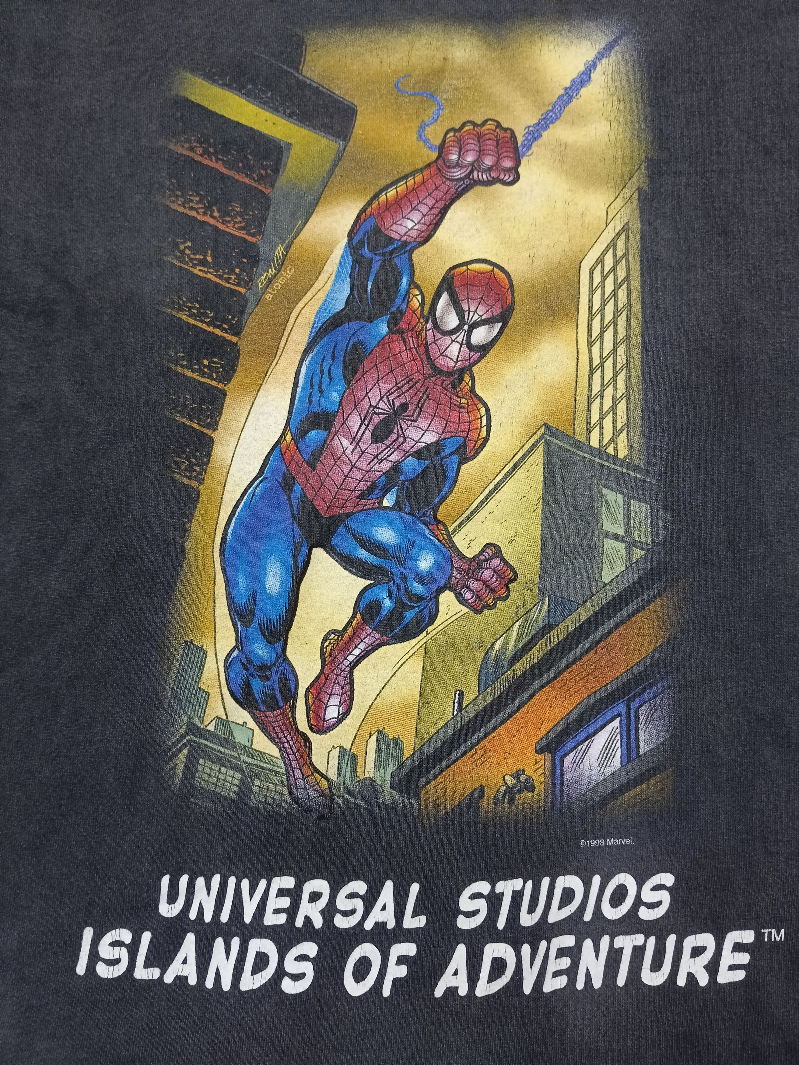 Vintage VINTAGE DISTRESSED FADE 90s MARVEL Size US S / EU 44-46 / 1 - 3 Thumbnail