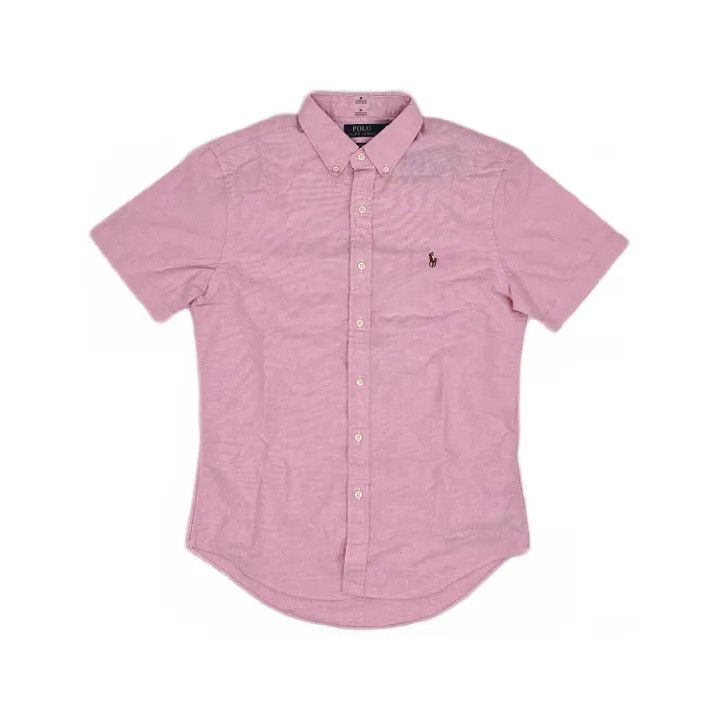 Polo Ralph Lauren Polo Ralph Lauren Short-Sleeve Solid Button-Up Shirt Size US M / EU 48-50 / 2 - 1 Thumbnail