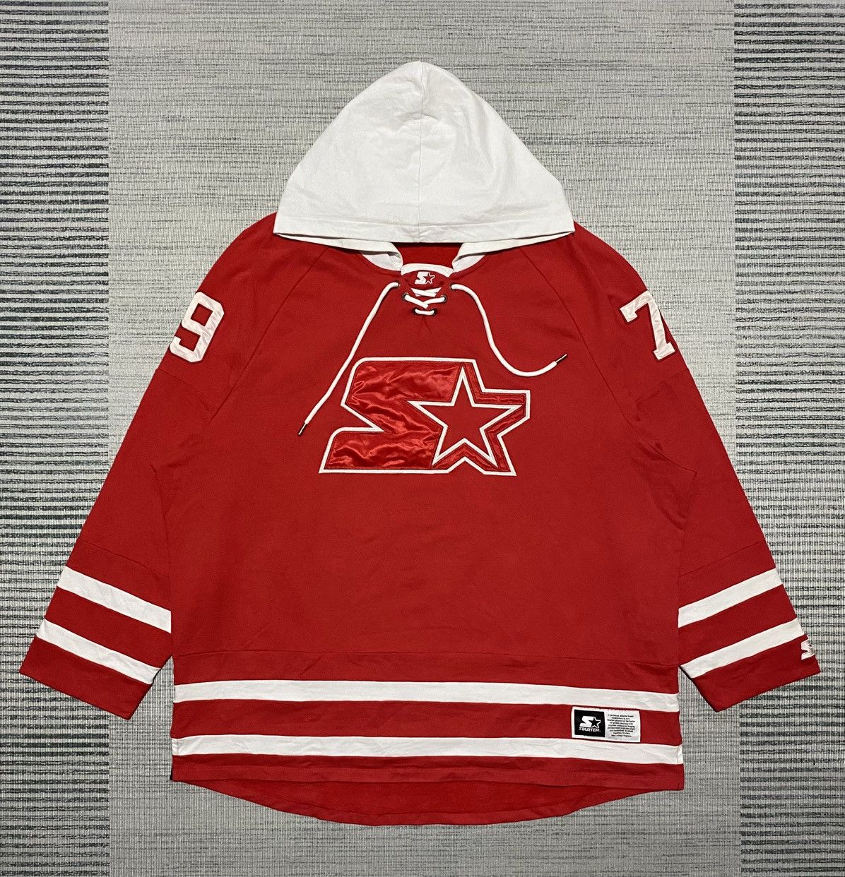Starter Starter Warm Up Hockey Hoodie Size US XXL / EU 58 / 5 - 1 Thumbnail