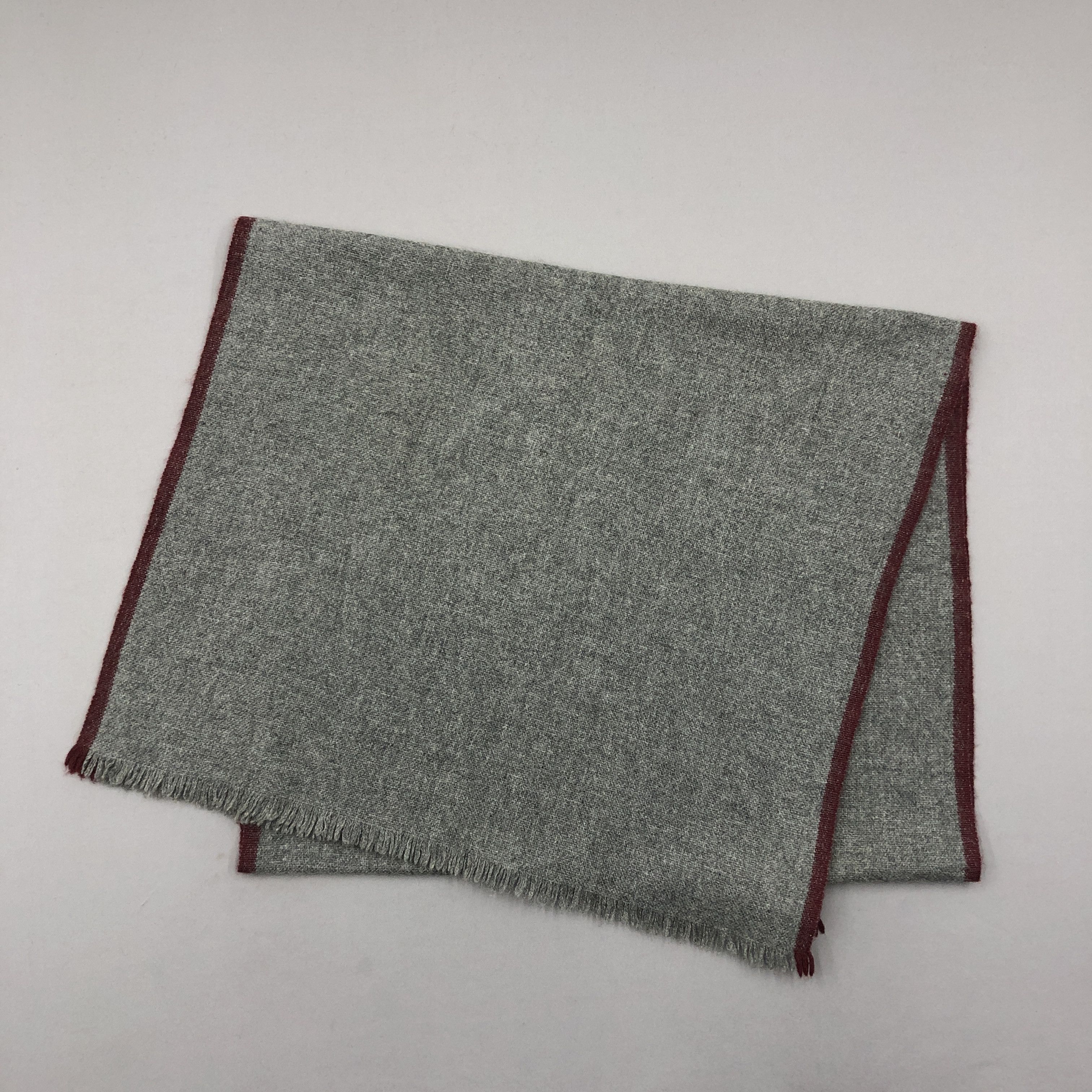 Ermenegildo Zegna Vintage Ermenegildo Zegna Scarf Wool Cashmere Scarves Size ONE SIZE - 3 Thumbnail