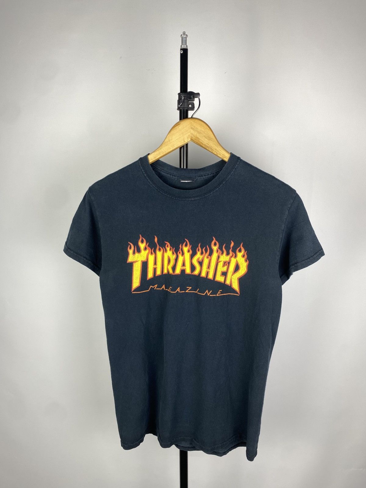 Thrasher × Vintage Thrasher MGZN 00s Vintage Logo T-Shirt Size US S / EU 44-46 / 1 - 1 Thumbnail