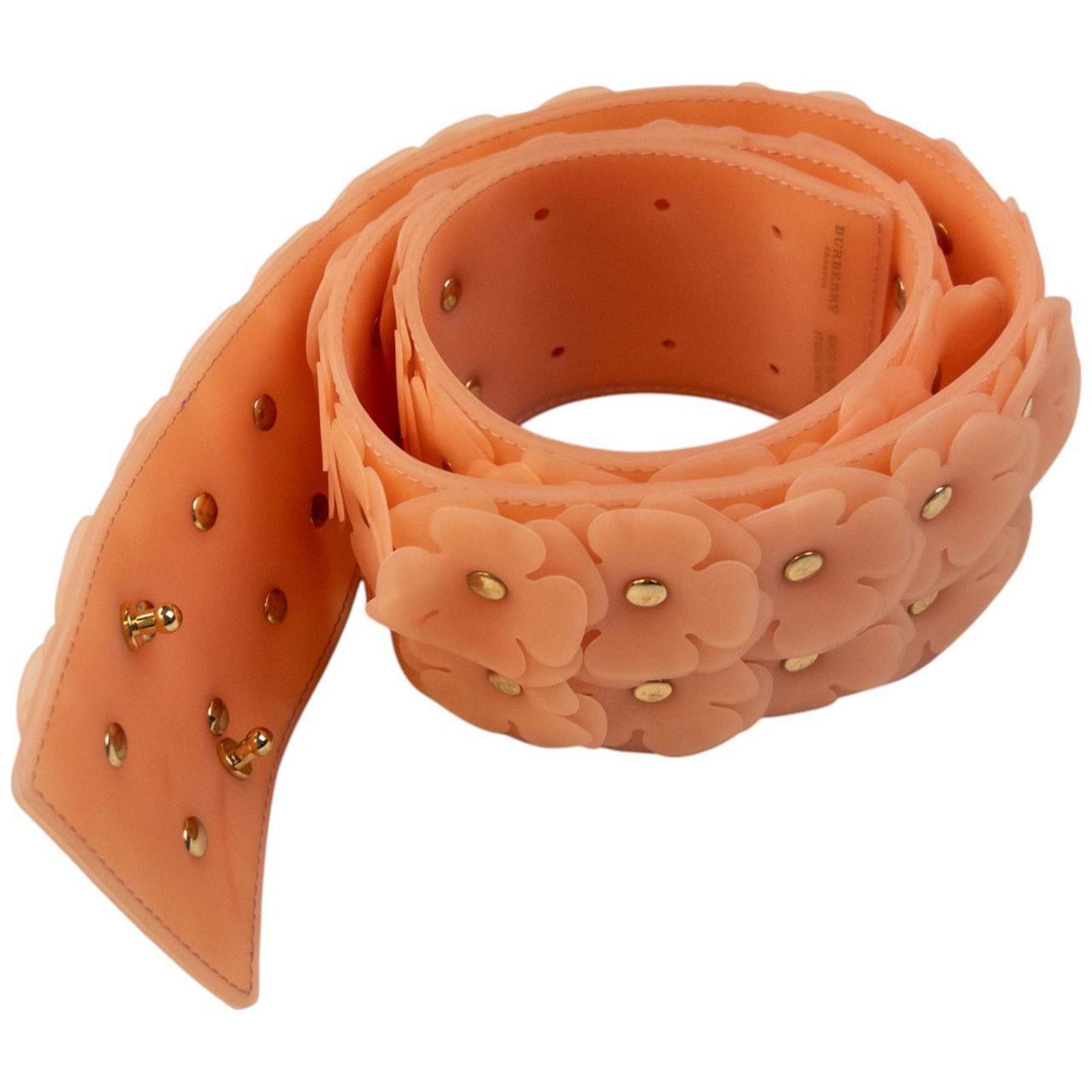 Prada Vintage Burberry Floral Studded Belt Size W30 Size ONE SIZE - 5 Thumbnail