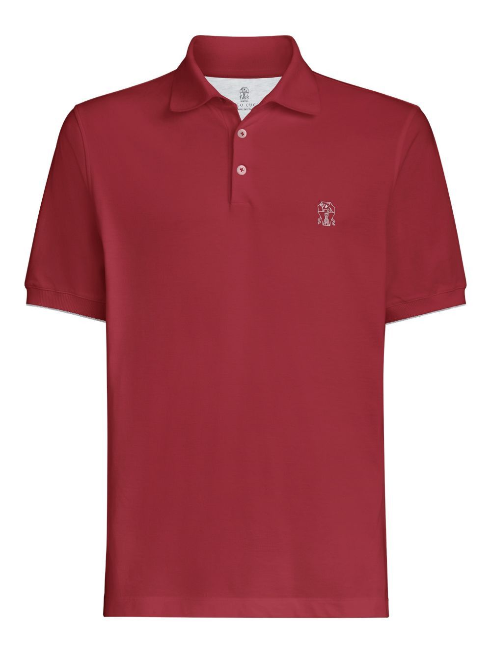 Brunello Cucinelli LOGO COTTON POLO SHIRT Size US L / EU 52-54 / 3 - 1 Thumbnail