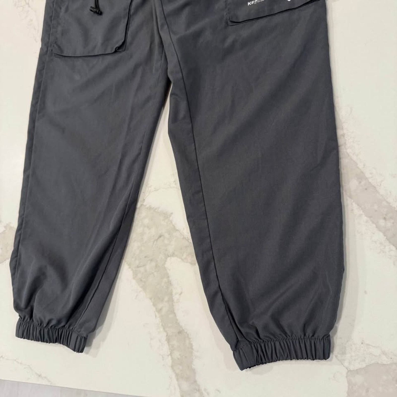 Shein SHEIN Casual Smile Drawstring Cargo Jogger Pants Mens Large Size US 36 / EU 52 - 2 Thumbnail