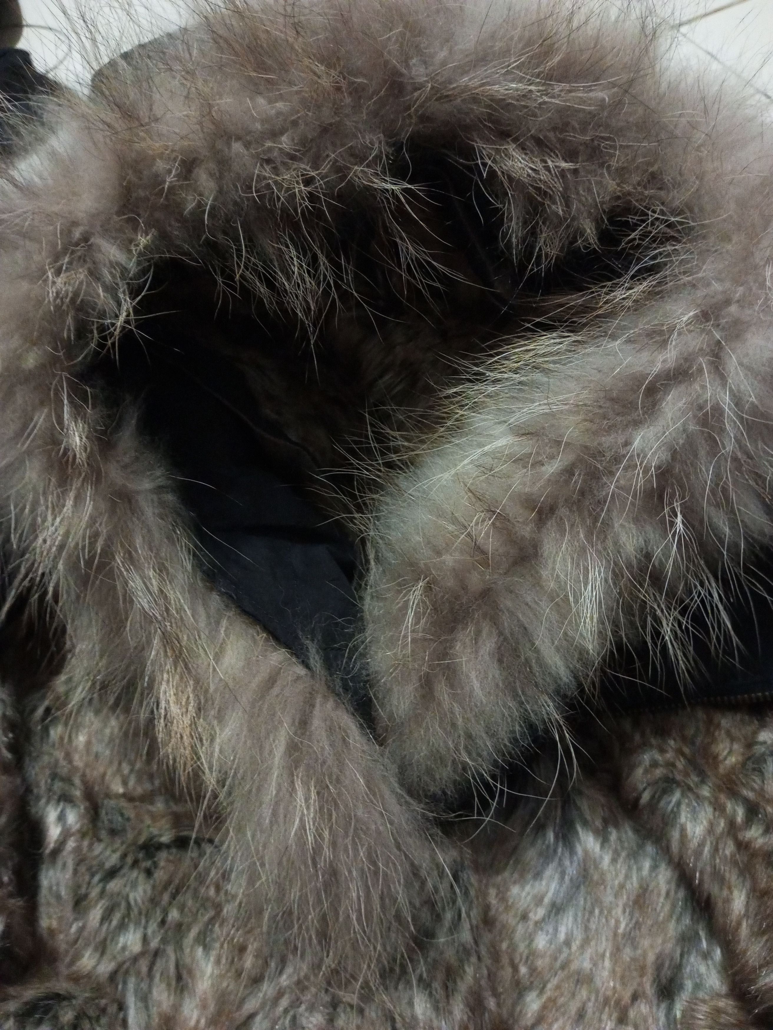 14th Addiction × If Six Was Nine × Japanese Brand Here's Town - Fur Hoodie Double Fur Vest Parka Size M / US 6-8 / IT 42-44 - 4 Thumbnail