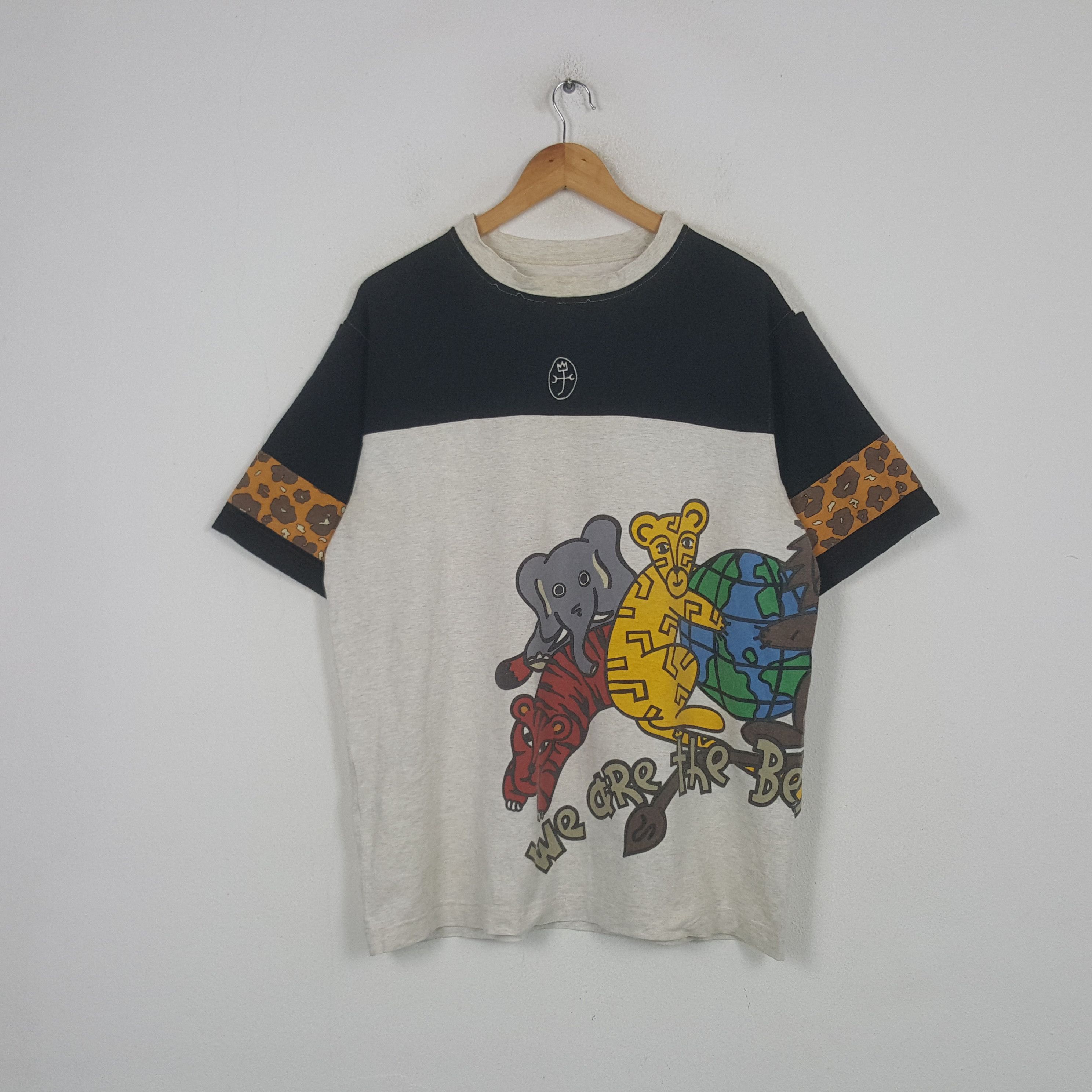 Jean Charles De Castelbajac Vintage Jean Charles De Castelbajac Sport Art Tshirt RR24 Size US L / EU 52-54 / 3 - 1 Thumbnail