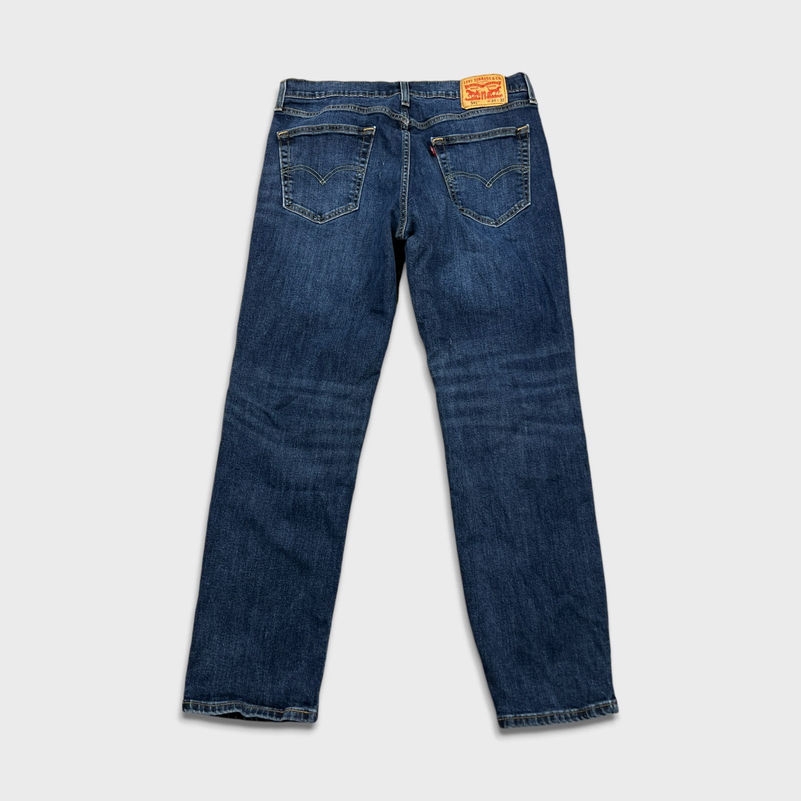 Levi's × Vintage Levi's 541 Jeans 34x32 Athletic Taper American Denim Pants Size US 34 / EU 50 - 6 Thumbnail