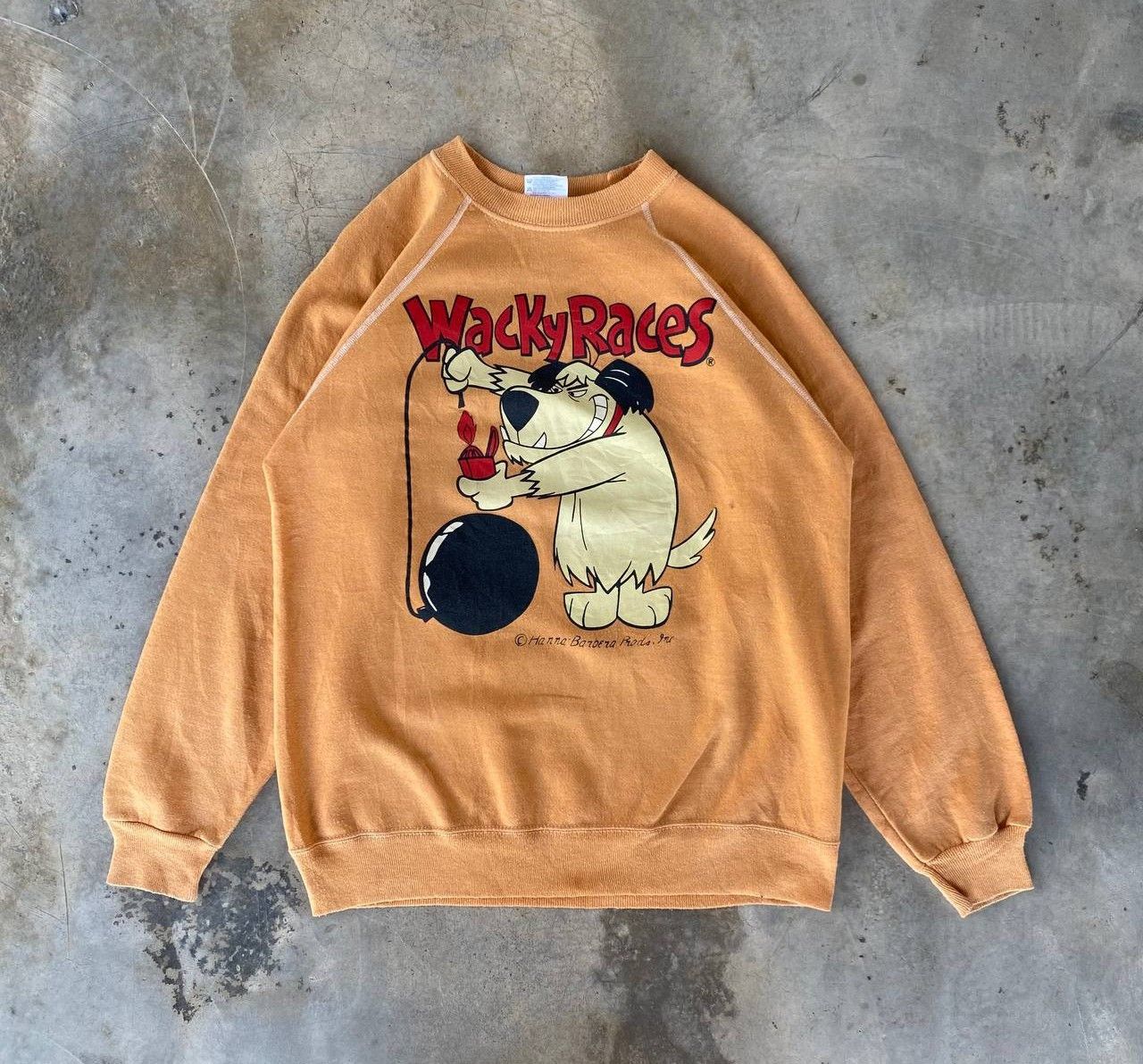 Vintage VINTAGE 90S WACKY RACES HANNA BARBERA SWEATSHIRT Size US L / EU 52-54 / 3 - 1 Thumbnail