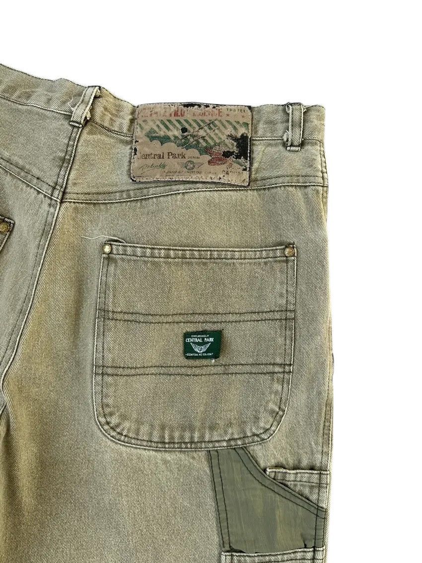 Japanese Brand × Vintage Vintage Central Park Cargo Carpenter Baggy Jeans Size US 33 - 10 Thumbnail