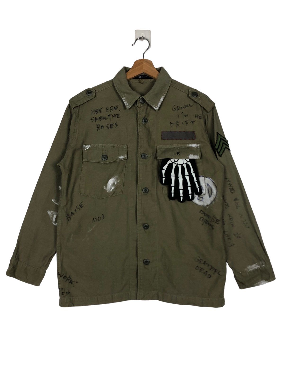 Japanese Brand 🔥Military Design Bintage Chore Jacket Johnbull Punk Style Size US M / EU 48-50 / 2 - 1 Thumbnail