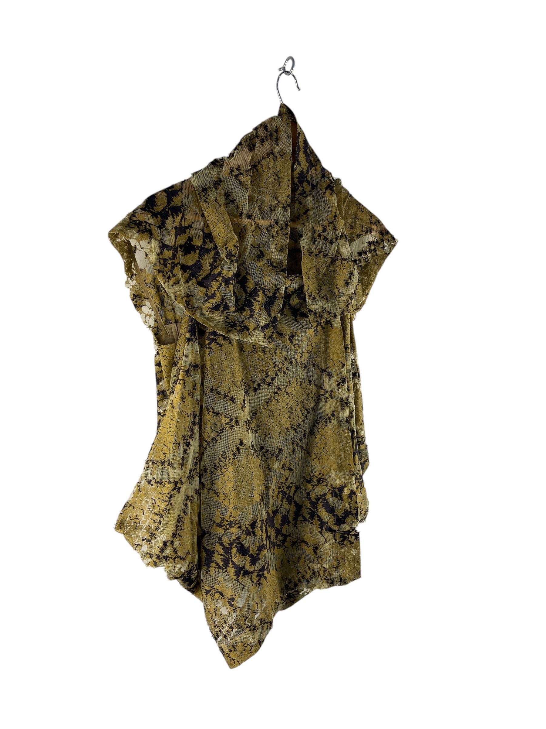 Issey Miyake Issey Miyake Snakeskin Print Dress Size US S / EU 44-46 / 1 - 4 Thumbnail