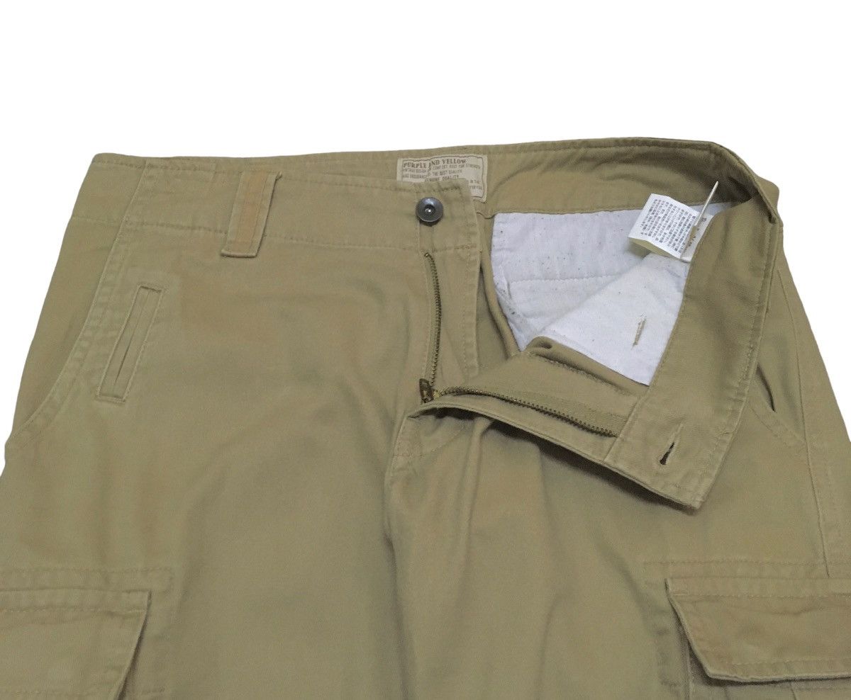 If Six Was Nine × Japanese Brand Rare Design Vintage Yellow And Purple Tactical Pants 1990s Size US 30 / EU 46 - 6 Thumbnail