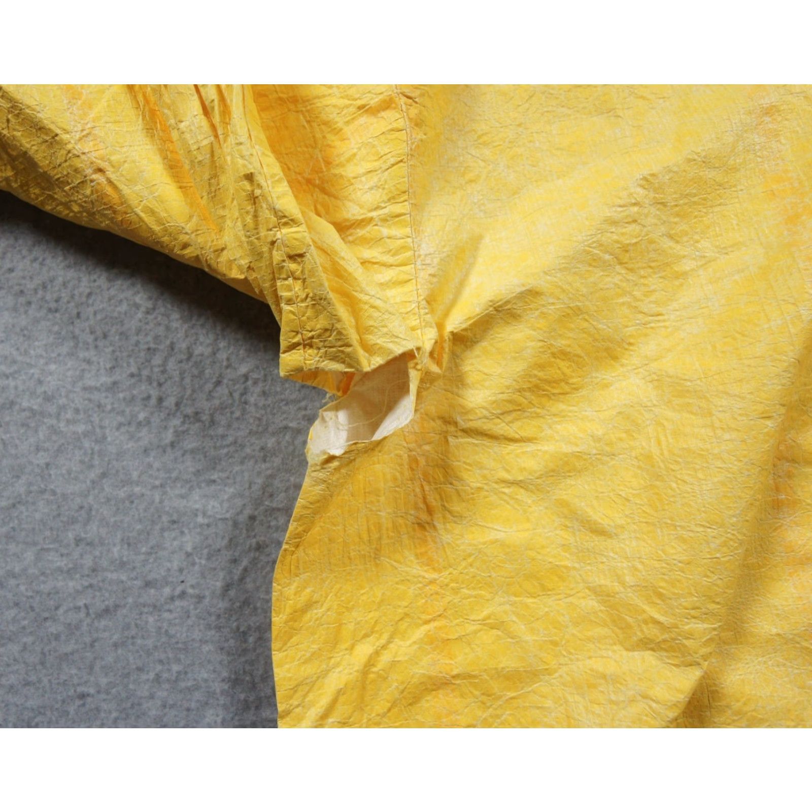 Camel VINTAGE Camel Cigarette Jacket Mens XL Yellow Tyvek Lightweight Ultra Thin Windbreaker Coat Short Mid-Length? Size US XL / EU 56 / 4 - 7 Thumbnail