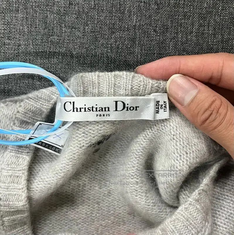 Dior Dior Gray Cashmere Pullover Sweater . Size S / US 4 / IT 40 - 5 Thumbnail