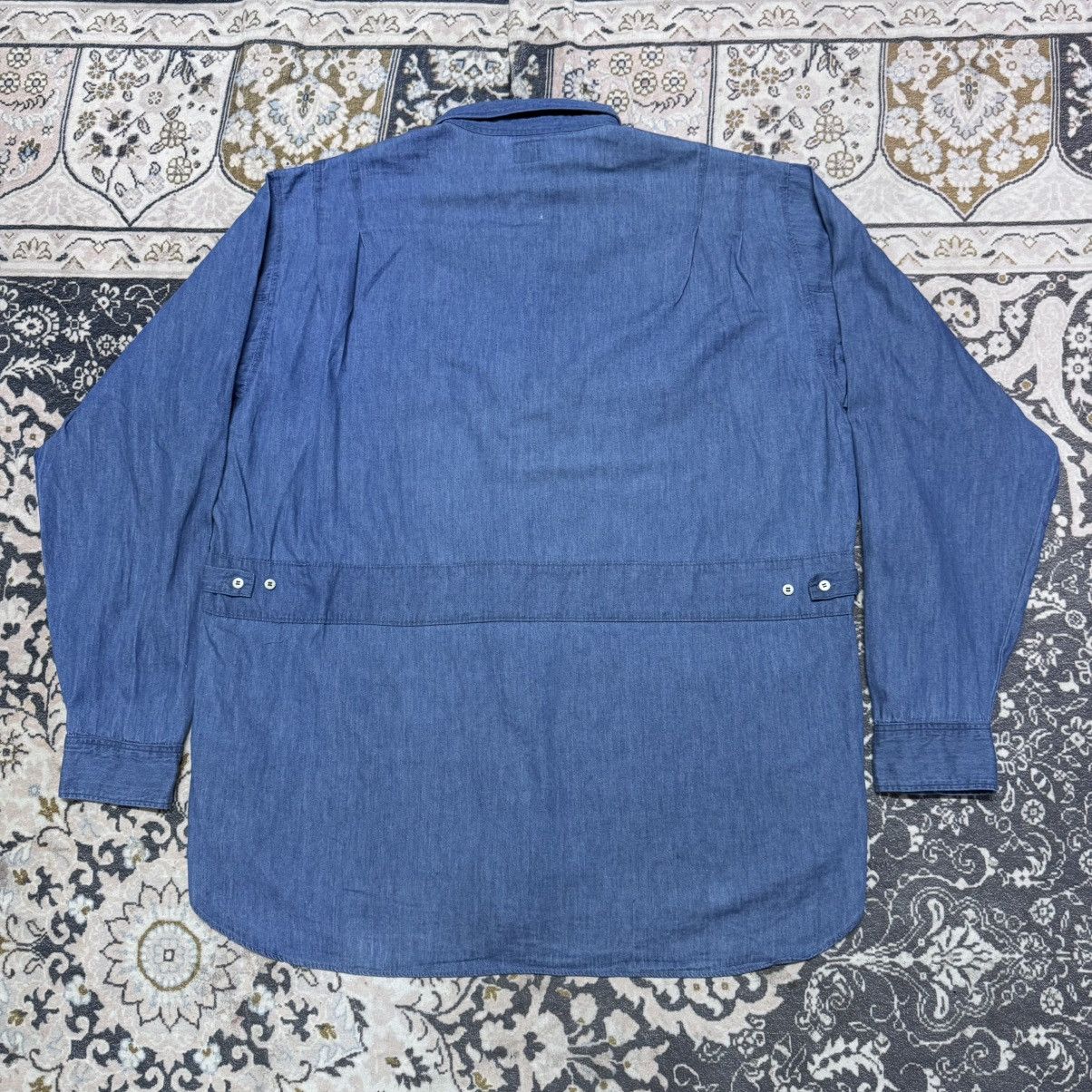 Boneville Vintage 80s Boneville Denim Shirt Oversized Mossimo Osti Size US L / EU 52-54 / 3 - 10 Thumbnail