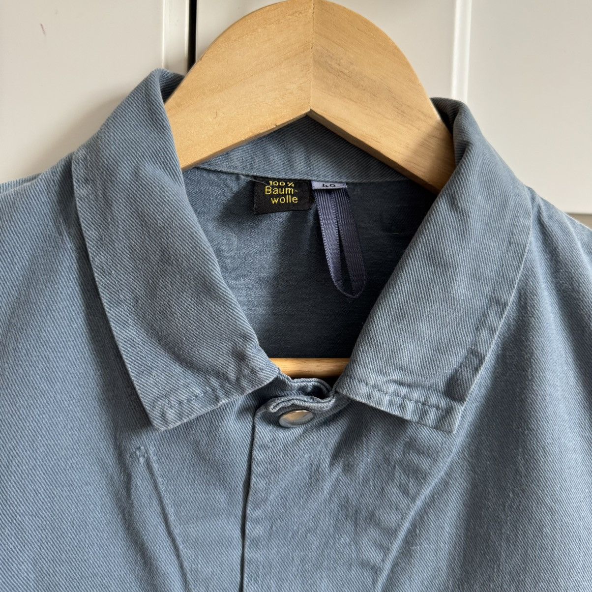 Vintage Distressed french works faded vintage sanfor jacket Size US M / EU 48-50 / 2 - 2 Thumbnail