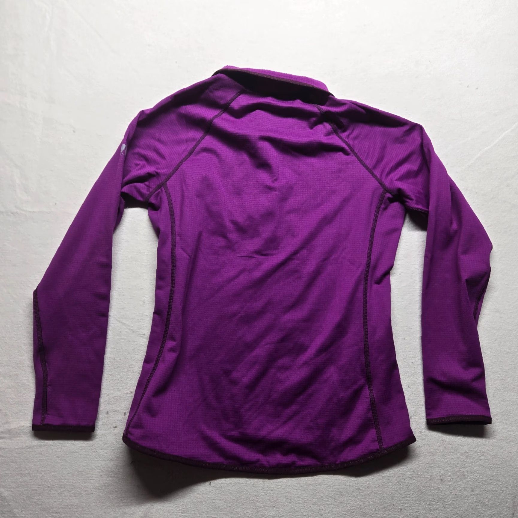 Eddie Bauer VINTAGE Eddie Bauer Sweater Pullover Long Sleeve 1/4 Zip Casual All Seasons Womens Large Purple Size L / US 10 / IT 46 - 7 Thumbnail