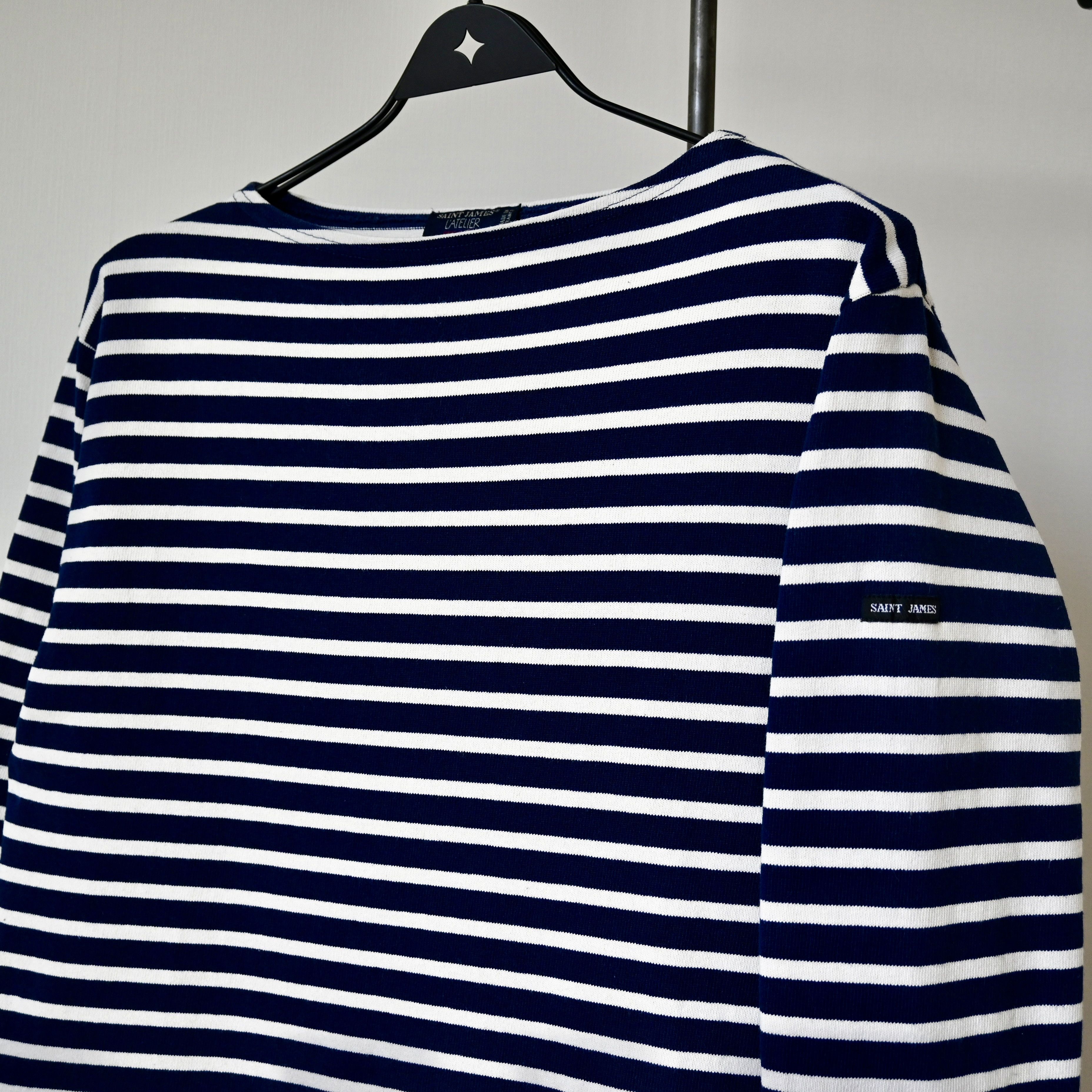 Saint James SAINT JAMES "GUILDO" heavyweight cotton breton shirt, 4/M Size US M / EU 48-50 / 2 - 1 Thumbnail