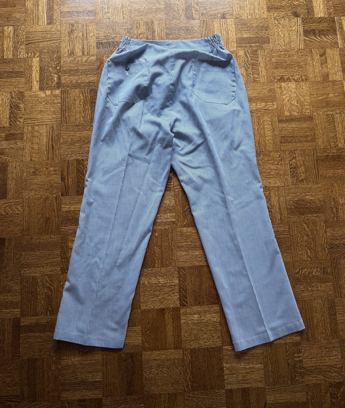 Vintage Vintage 60s Sears Pinstripe Seersucker Trousers Pants Size US 32 / EU 48 - 6 Thumbnail