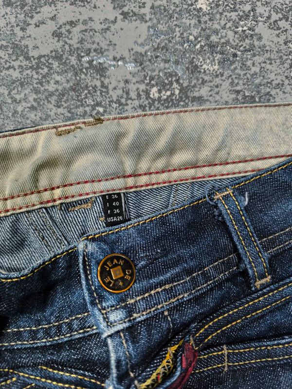 Marithe + Francois Girbaud Marithe et Francois Girbaud low rise waist jeans 00s vtg Size 30" / US 8 / IT 44 - 6 Thumbnail