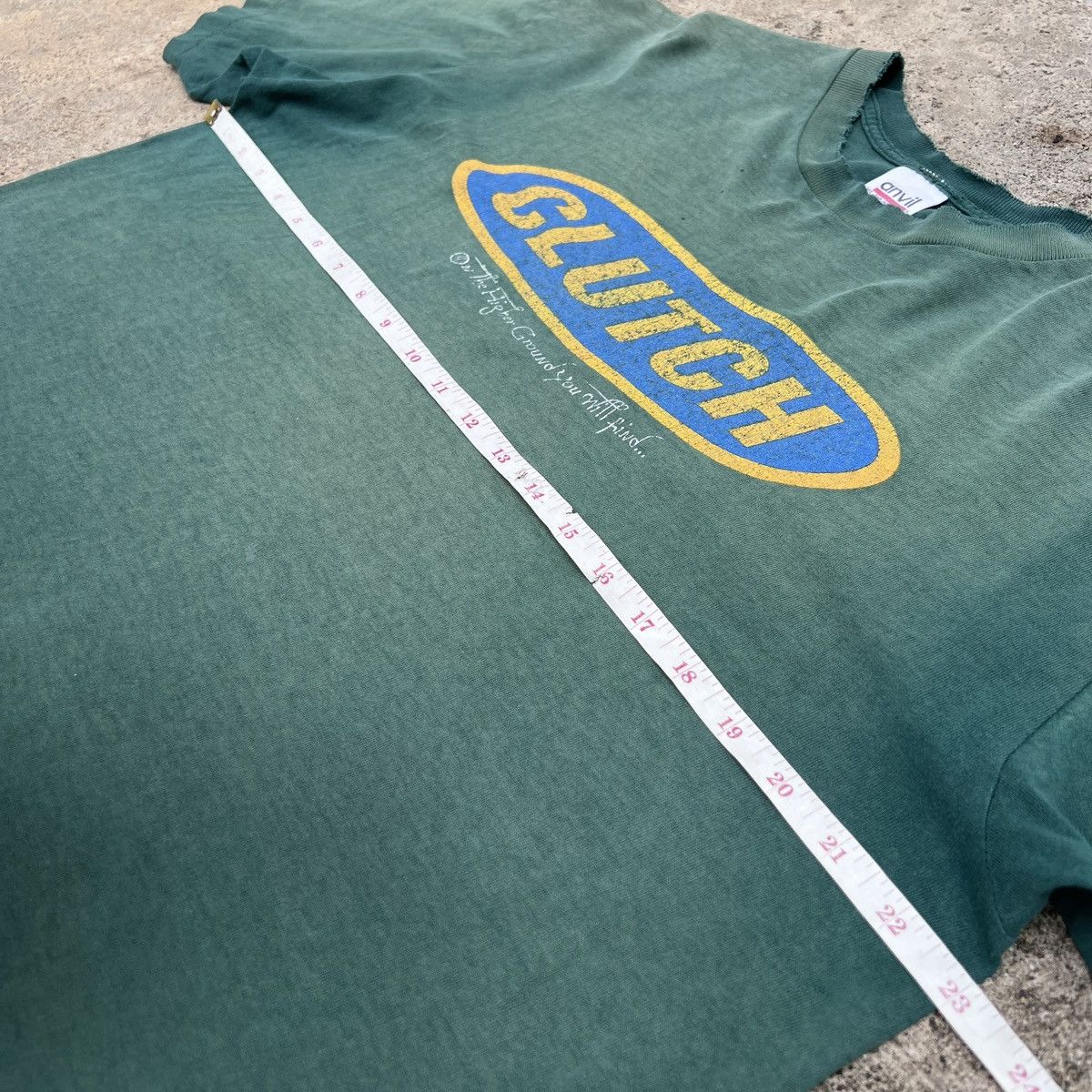 Band Tees Vintage 90s Clutch Stoner rock Tour Tee XL Faded Thrashed Size US XL / EU 56 / 4 - 24 Thumbnail