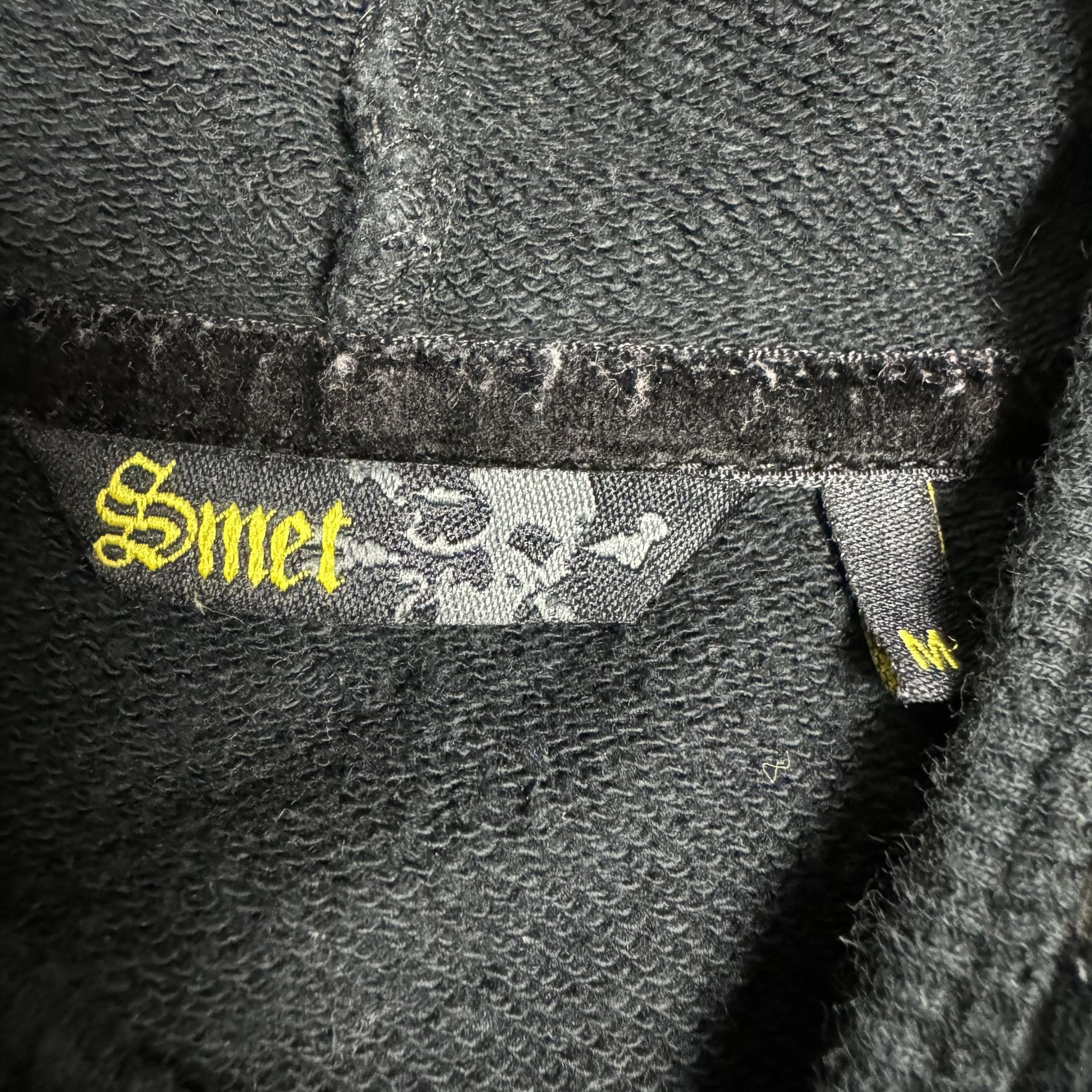 Christian Audigier × Ed Hardy × Vintage VINTAGE SMET ZIP HOODIE Y2K BY CHRISTIAN AUDIGIER Size US M / EU 48-50 / 2 - 5 Thumbnail
