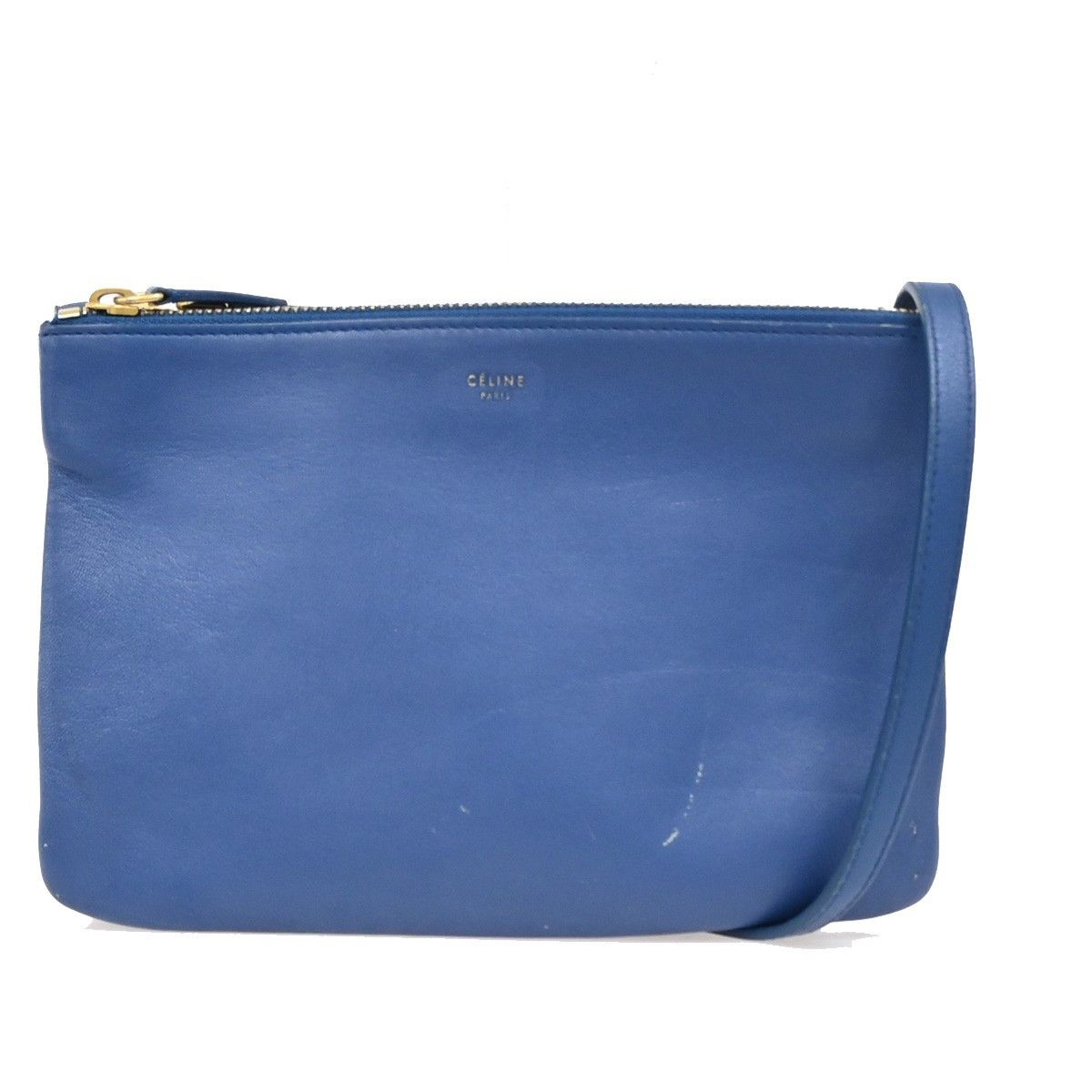 Celine Celine Trio Crossbody Bag Leather Size ONE SIZE - 1 Thumbnail