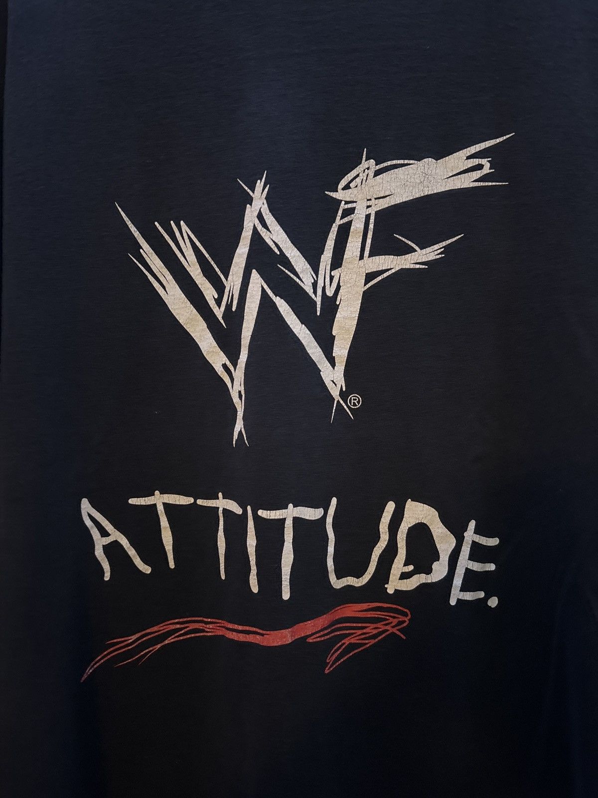 WWF Vintage WWF 1998 big logo tee Size US XL / EU 56 / 4 - 2 Thumbnail
