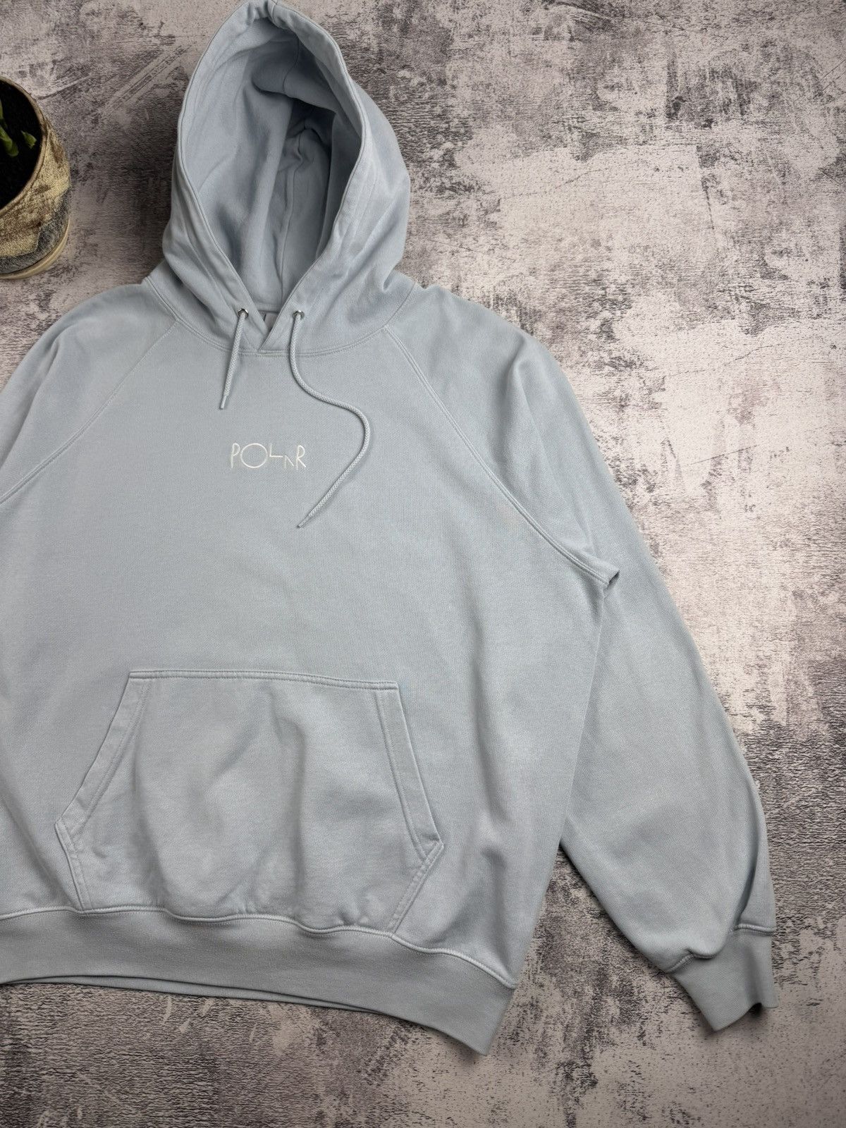 Polar Skate Co. Polar Skate Co Default Rap Hip Hop Baggy Blue Sweatshirt Hoodie Pullovover Size US L / EU 52-54 / 3 - 3 Thumbnail