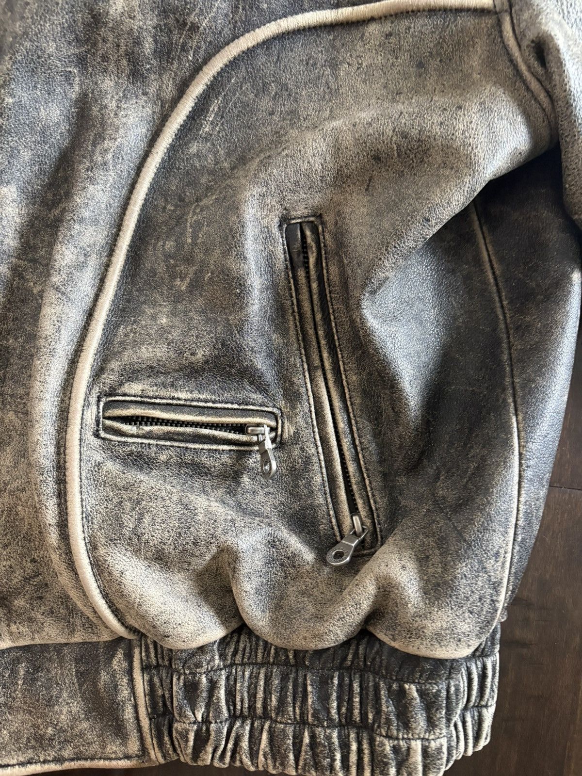 Harley Davidson Vintage Genuine Leather Harley-Davidson Biker Jacket Size US XXL / EU 58 / 5 - 3 Thumbnail