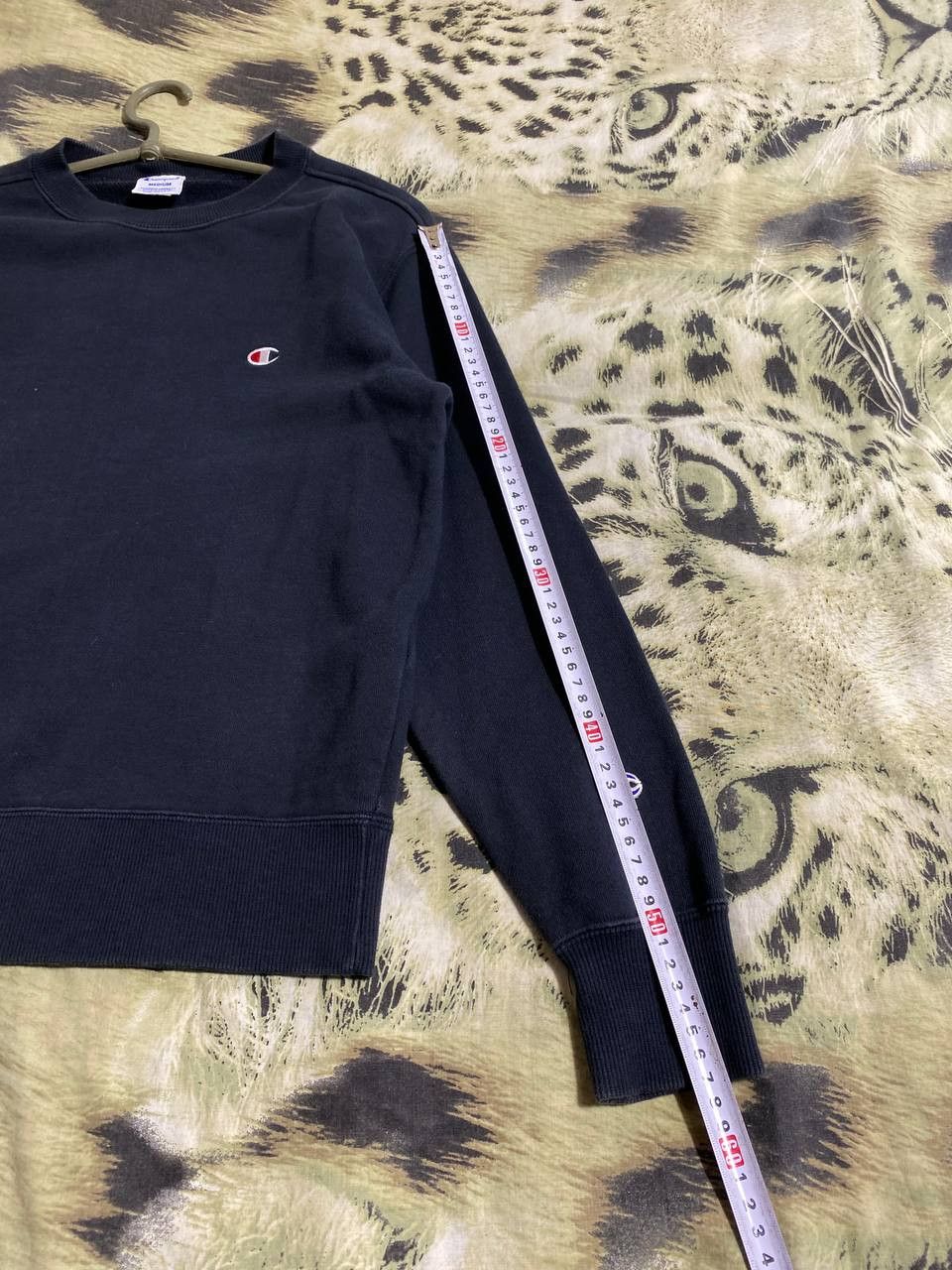 Champion × Vintage Champion Sweatshirt Medium Navy Blue Crewneck Size US M / EU 48-50 / 2 - 9 Thumbnail