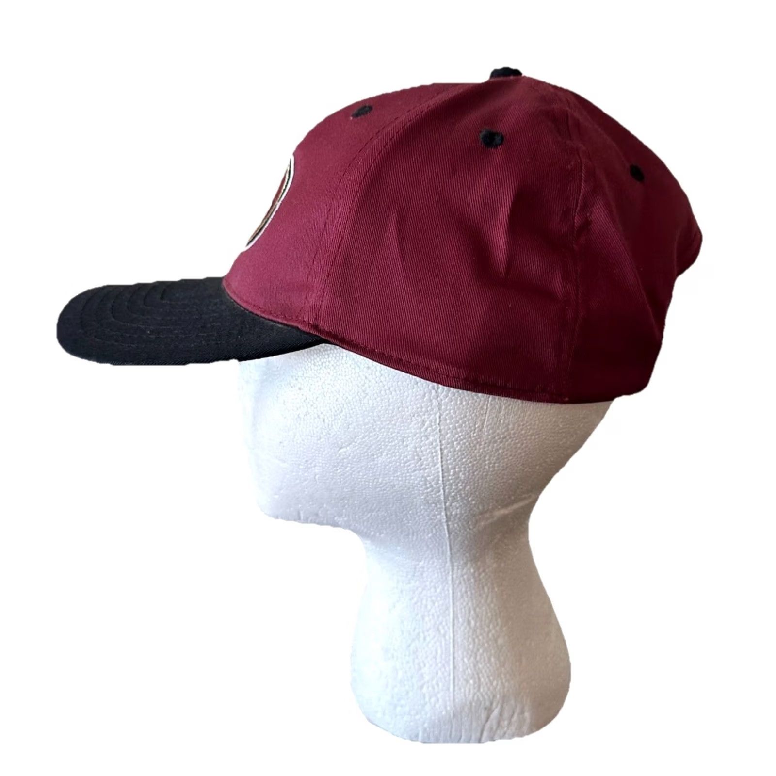NFL VINTAGE 49ers Hat NFL Gameday Snapback Red One Size Mens Sports Football Classic 90s Size ONE SIZE - 3 Thumbnail