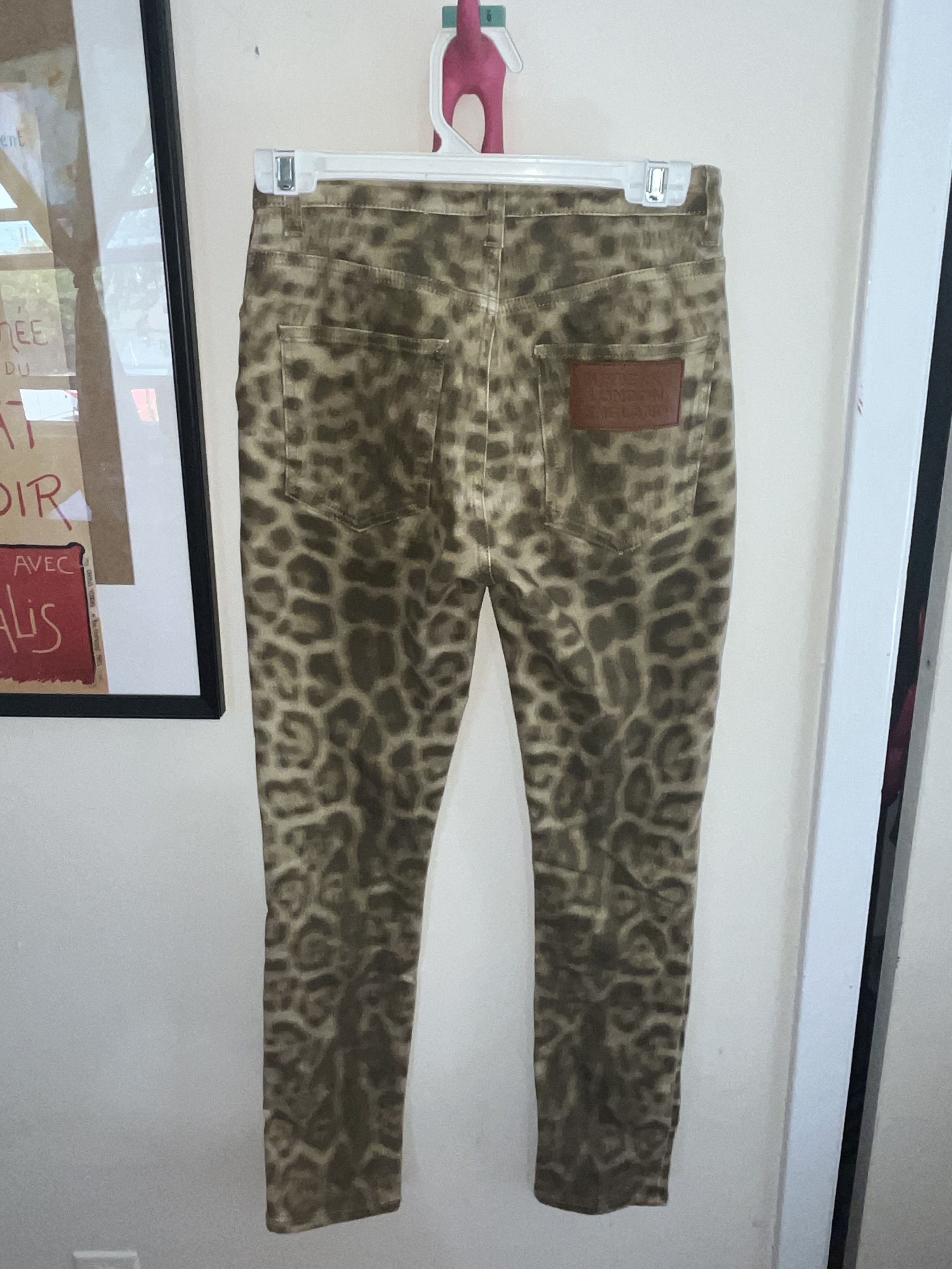 Burberry Burberry Leopard Print Womens Pants - Basically NEW Size 24" / US 00 / IT 34 - 4 Thumbnail