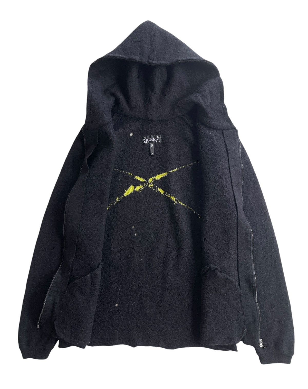 NEXUSVII Nexus7 Madmaxx Distressed Bullet Wool Hoodies Size US S / EU 44-46 / 1 - 3 Thumbnail
