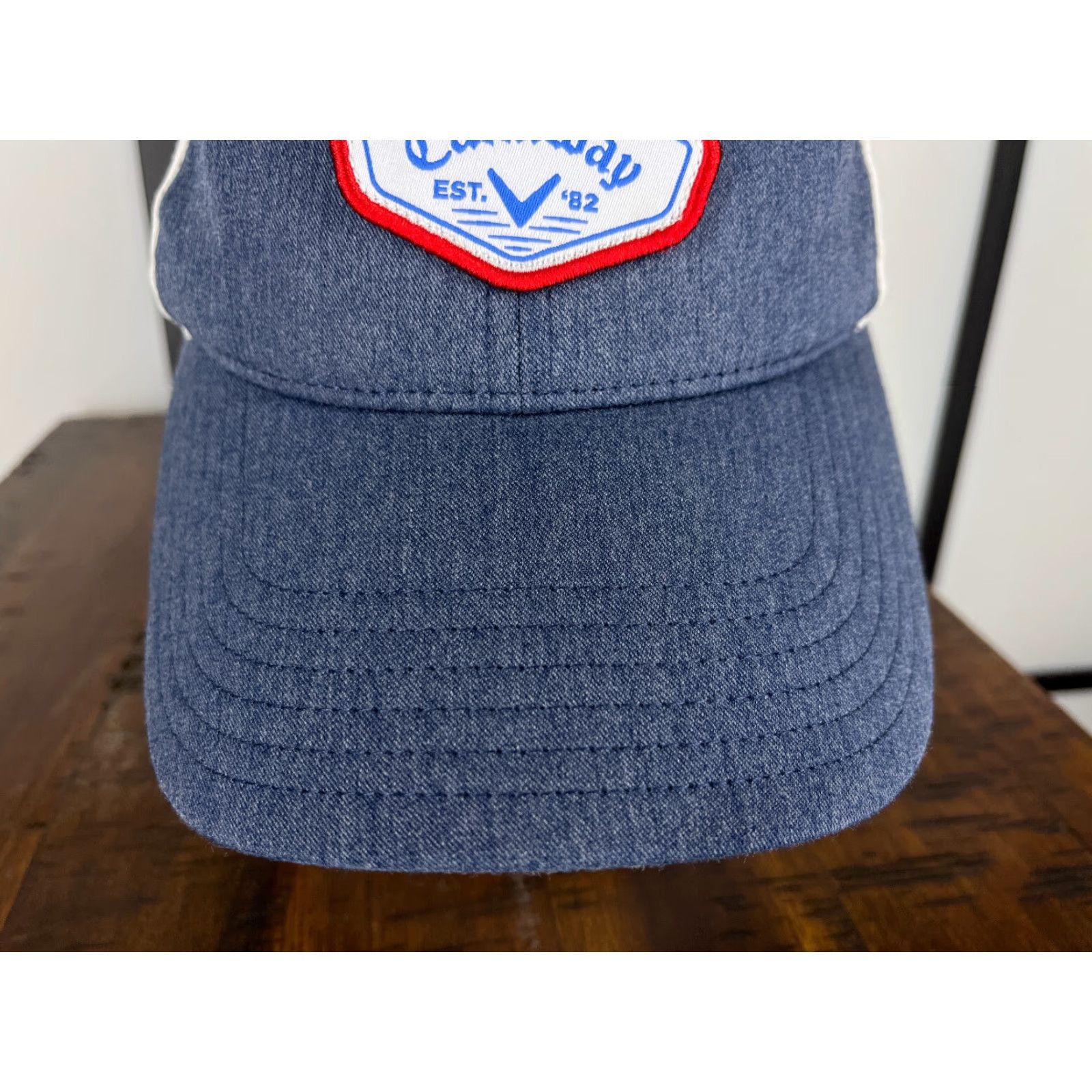 Callaway Callaway Hat Cap Strap Back Adult Blue Golf Logo Adjustable, Lightweight, Stretch Men Trucker Polyester Blend Size ONE SIZE - 3 Thumbnail