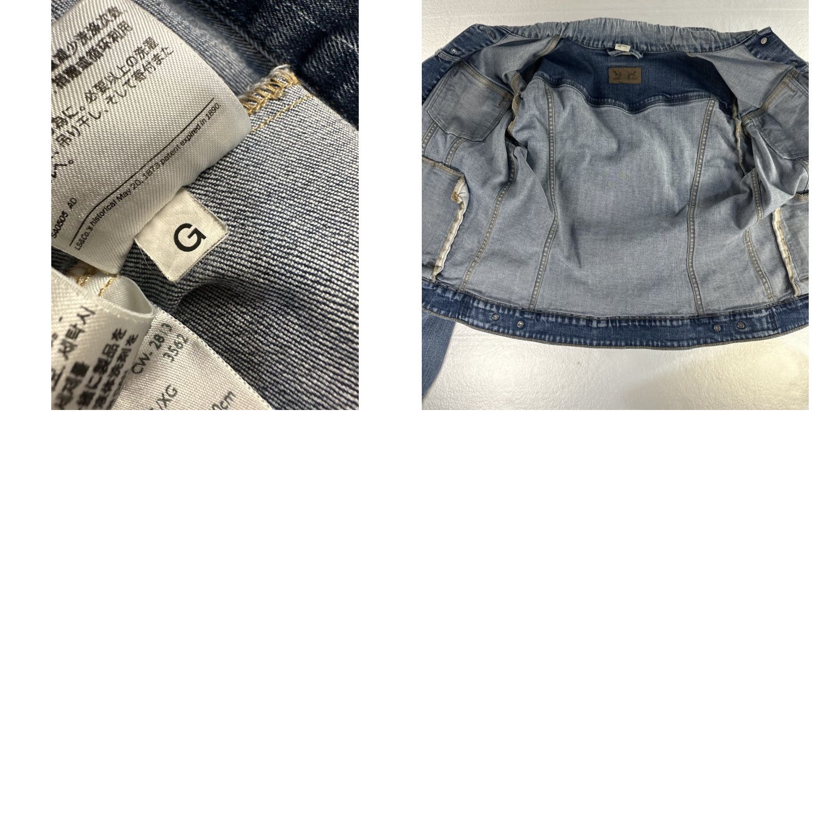 Levi's Levi’s Trucker Jacket Womens XL Blue Denim Button Front Classic Fit Size XL / US 12-14 / IT 48-50 - 10 Thumbnail