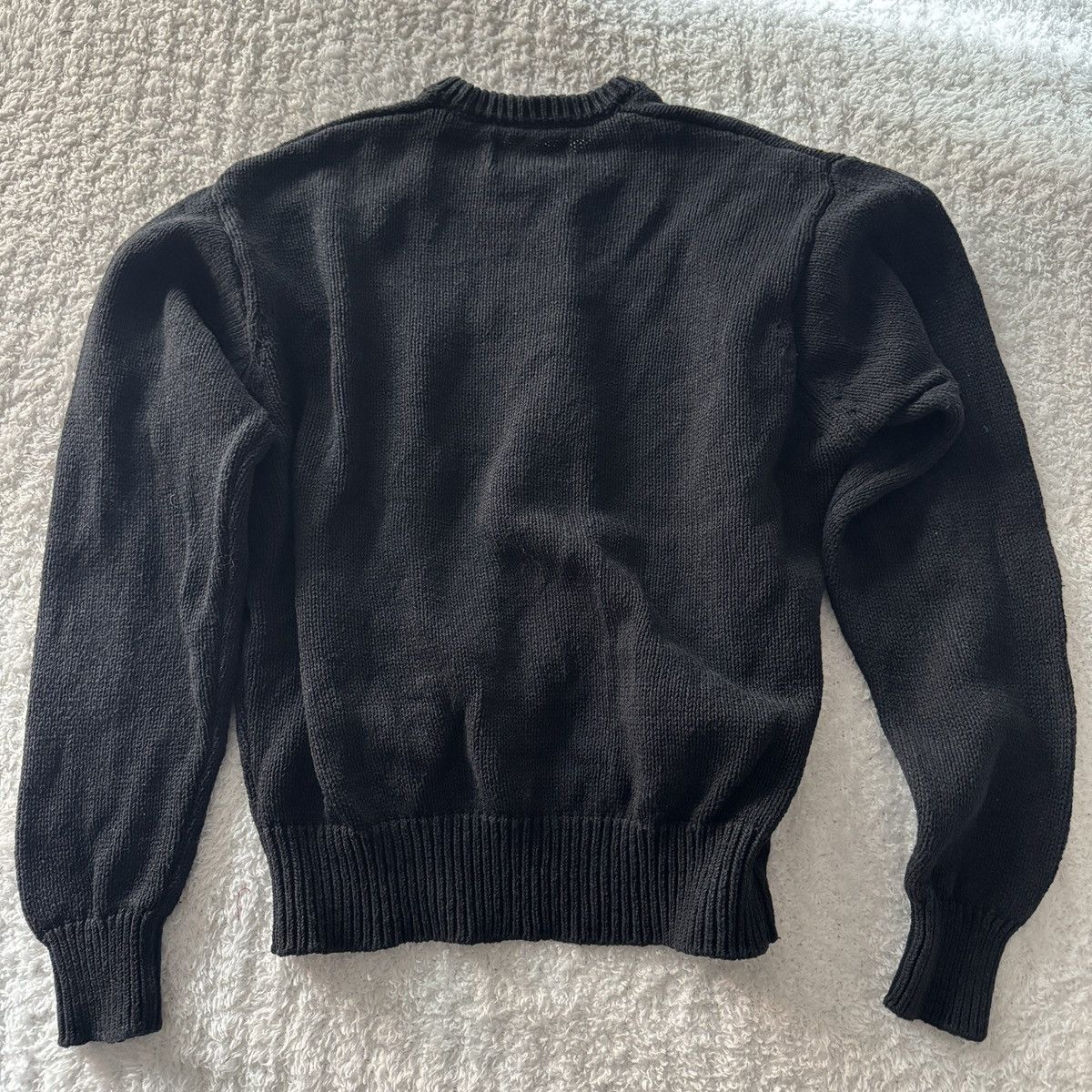Stussy Stüssy Navy Blue Knit Diamond Logo Sweater Size US M / EU 48-50 / 2 - 6 Thumbnail
