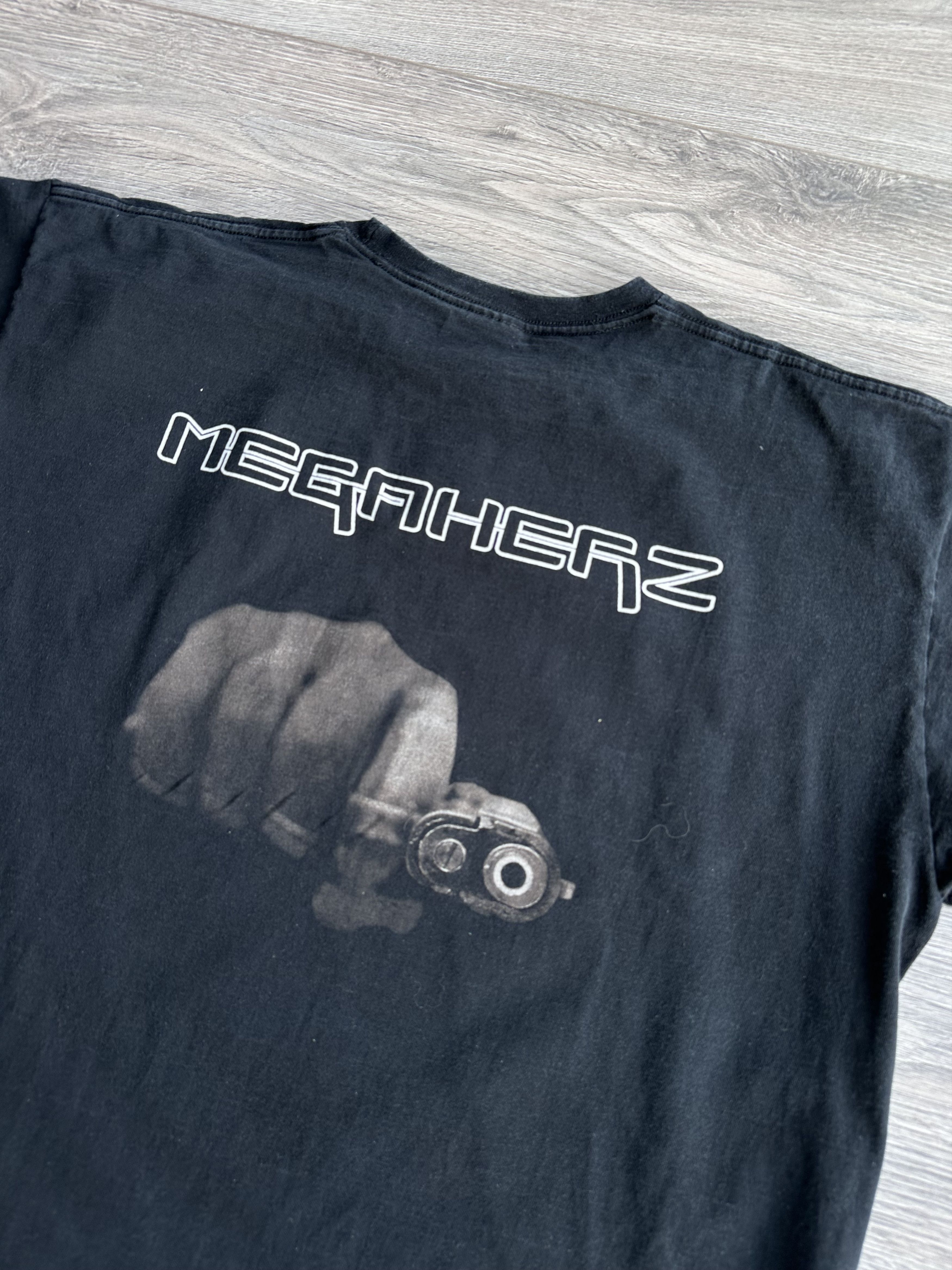 Band Tees × Vintage Megaherz kopfschuss vintage t shirt Size US XL / EU 56 / 4 - 6 Thumbnail