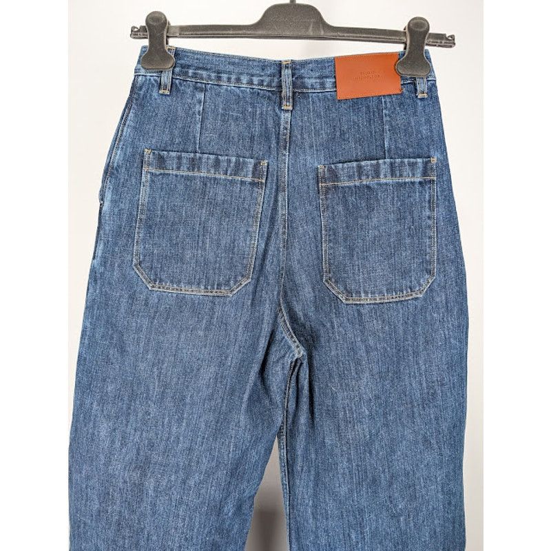 Studio Nicholson o1rshd1 Washed Denim in Indigo Size US 30 / EU 46 - 12 Thumbnail