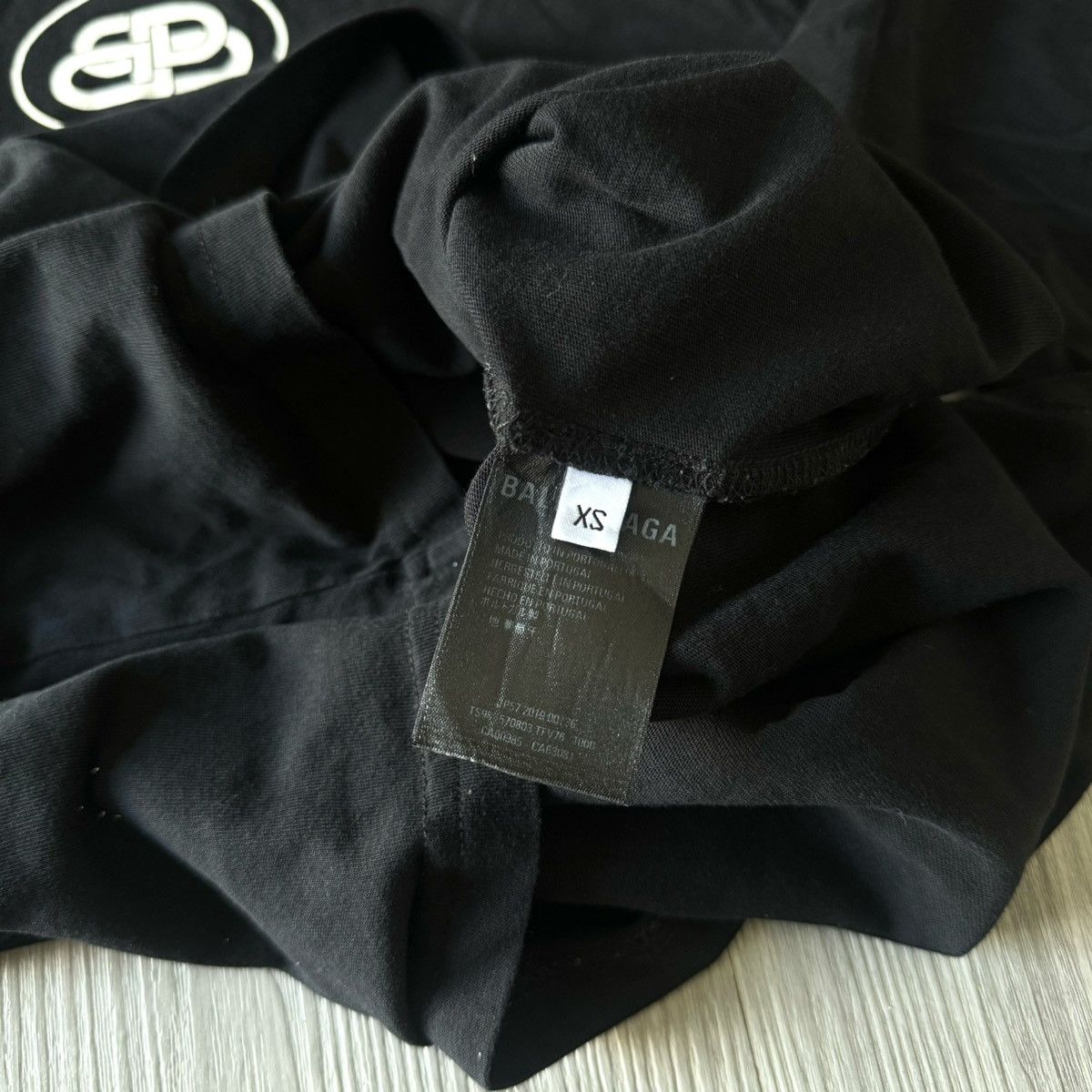 Balenciaga Balanciaga Mode T Shirt Black Size US XS / EU 42 / 0 - 4 Thumbnail