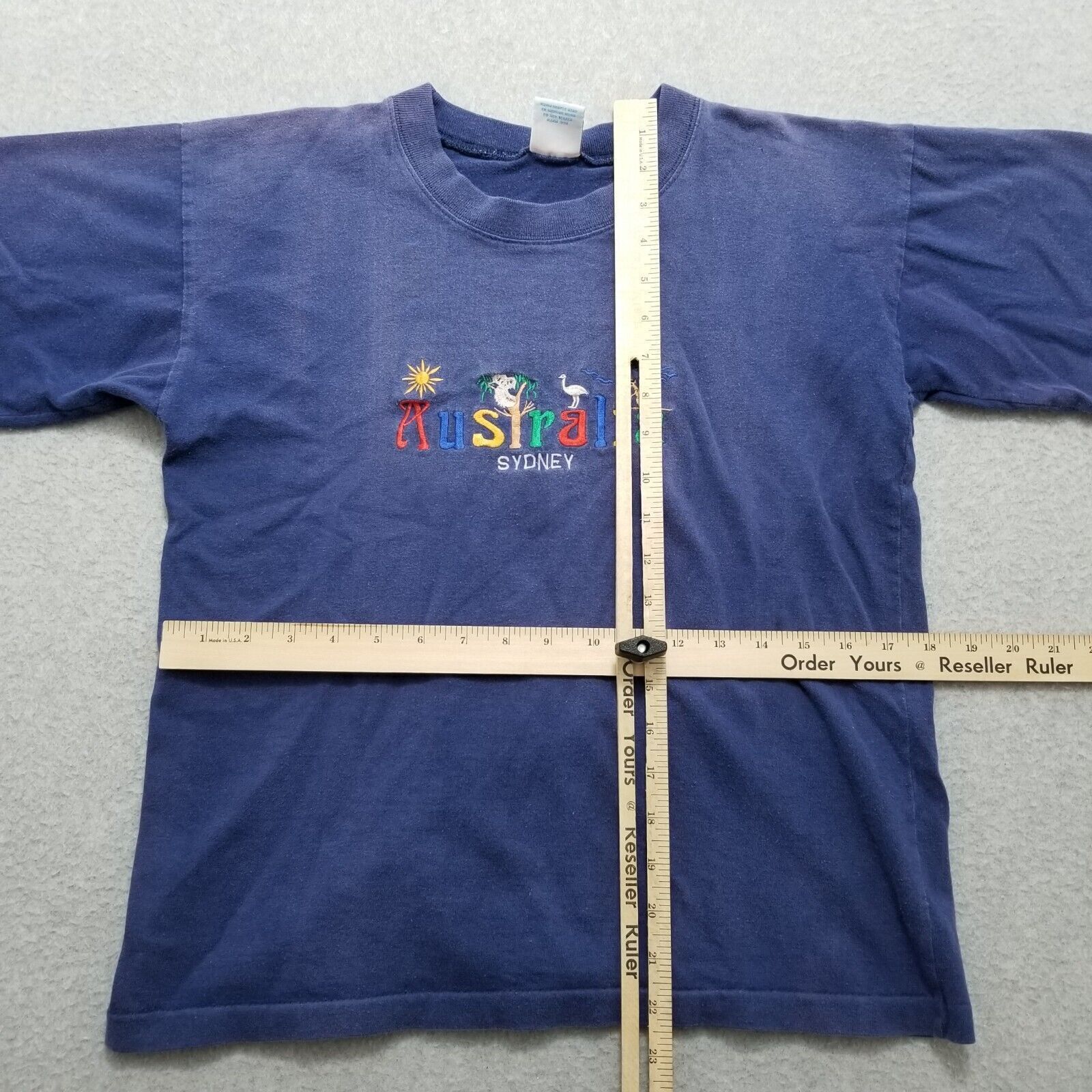 Other Vtg Cookie Cotton Shirt Mens M Embroidered Australia Size US M / EU 48-50 / 2 - 8 Thumbnail