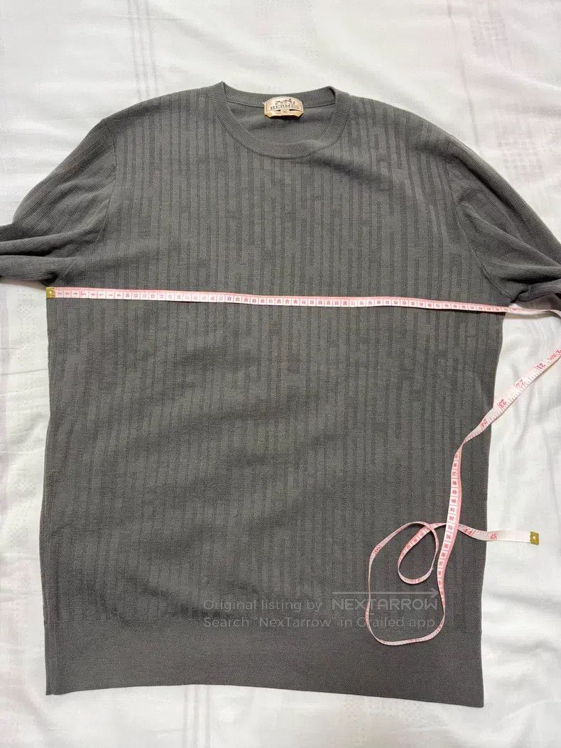 Hermes Hermes Wool Sweater, 100% Wool Size US XL / EU 56 / 4 - 4 Thumbnail