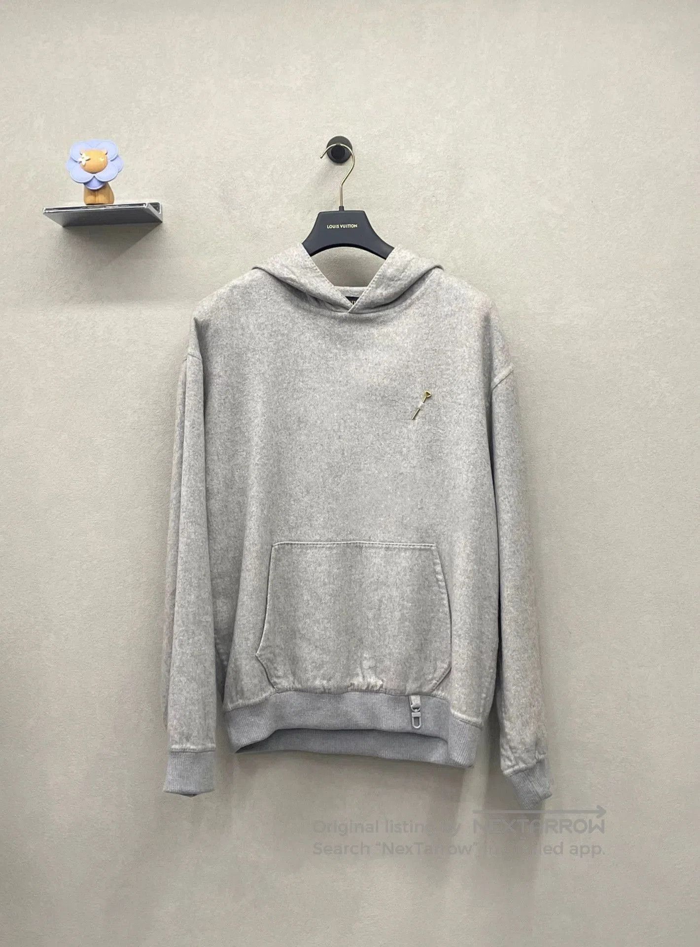 Louis Vuitton gray cashmere hooded sweatshirt size L. Size US L / EU 52-54 / 3 - 1 Thumbnail